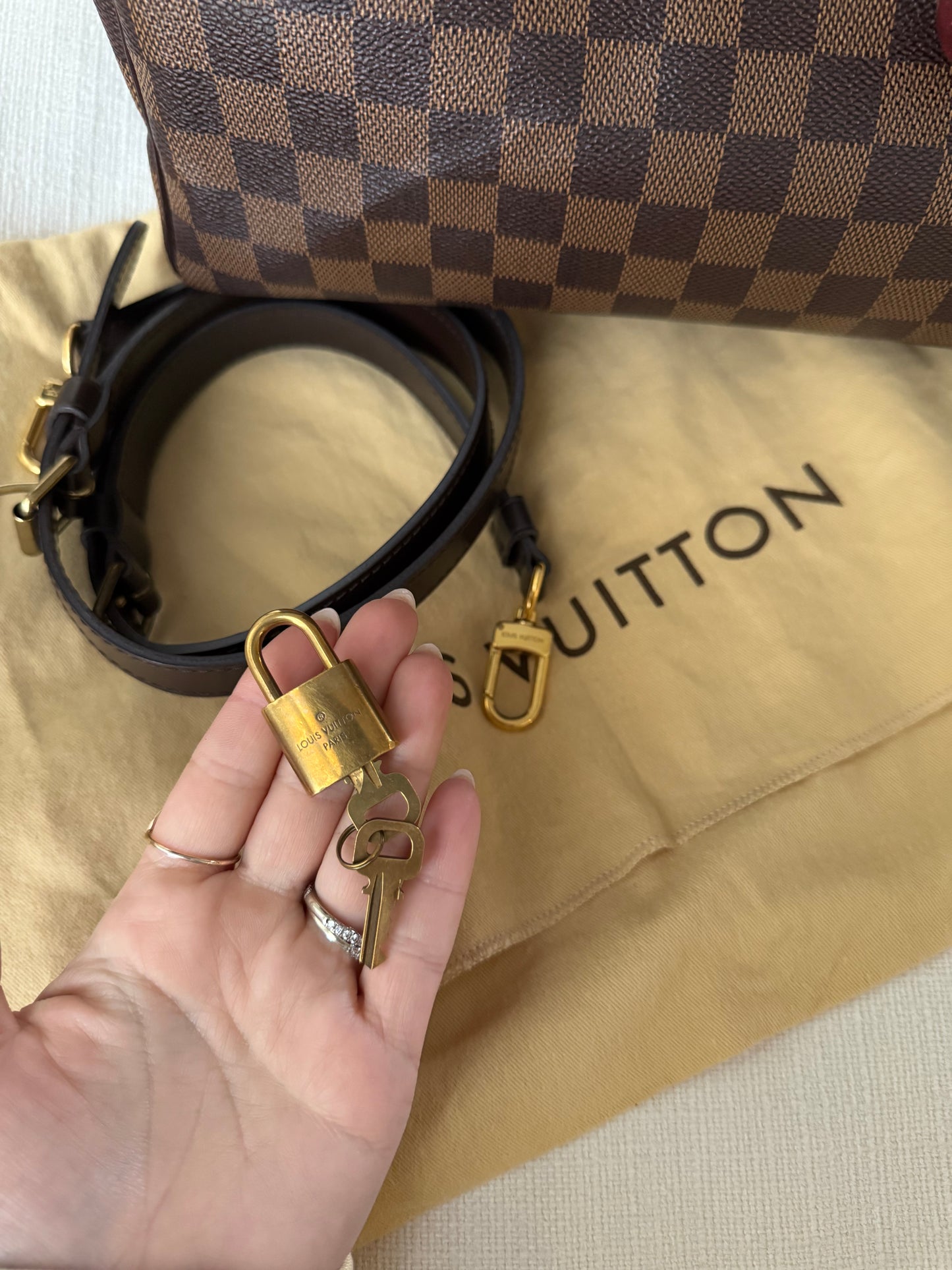 Louis Vuitton Speedy Damier Ebene 30