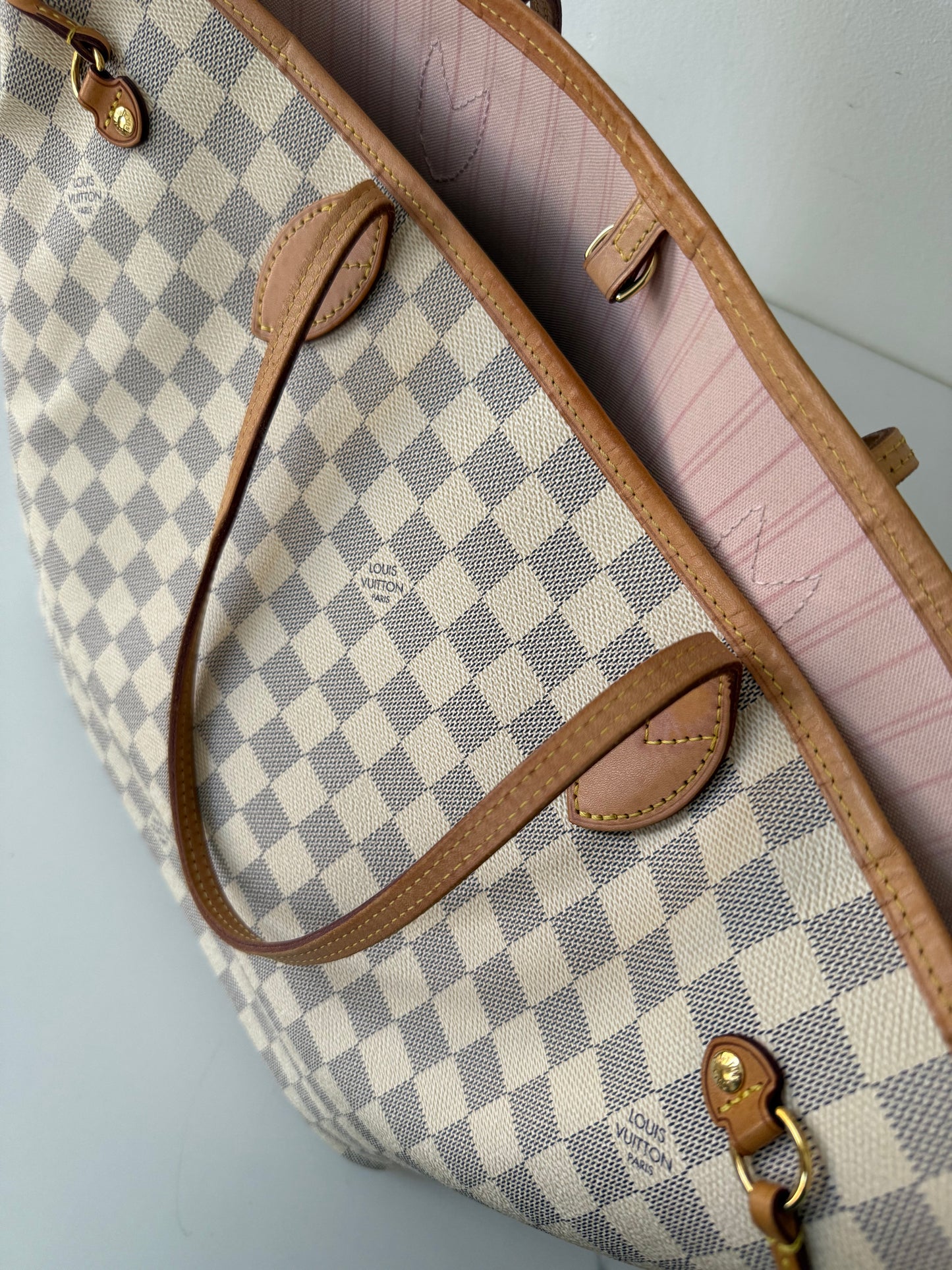 Louis Vuitton Neverfull MM Azur