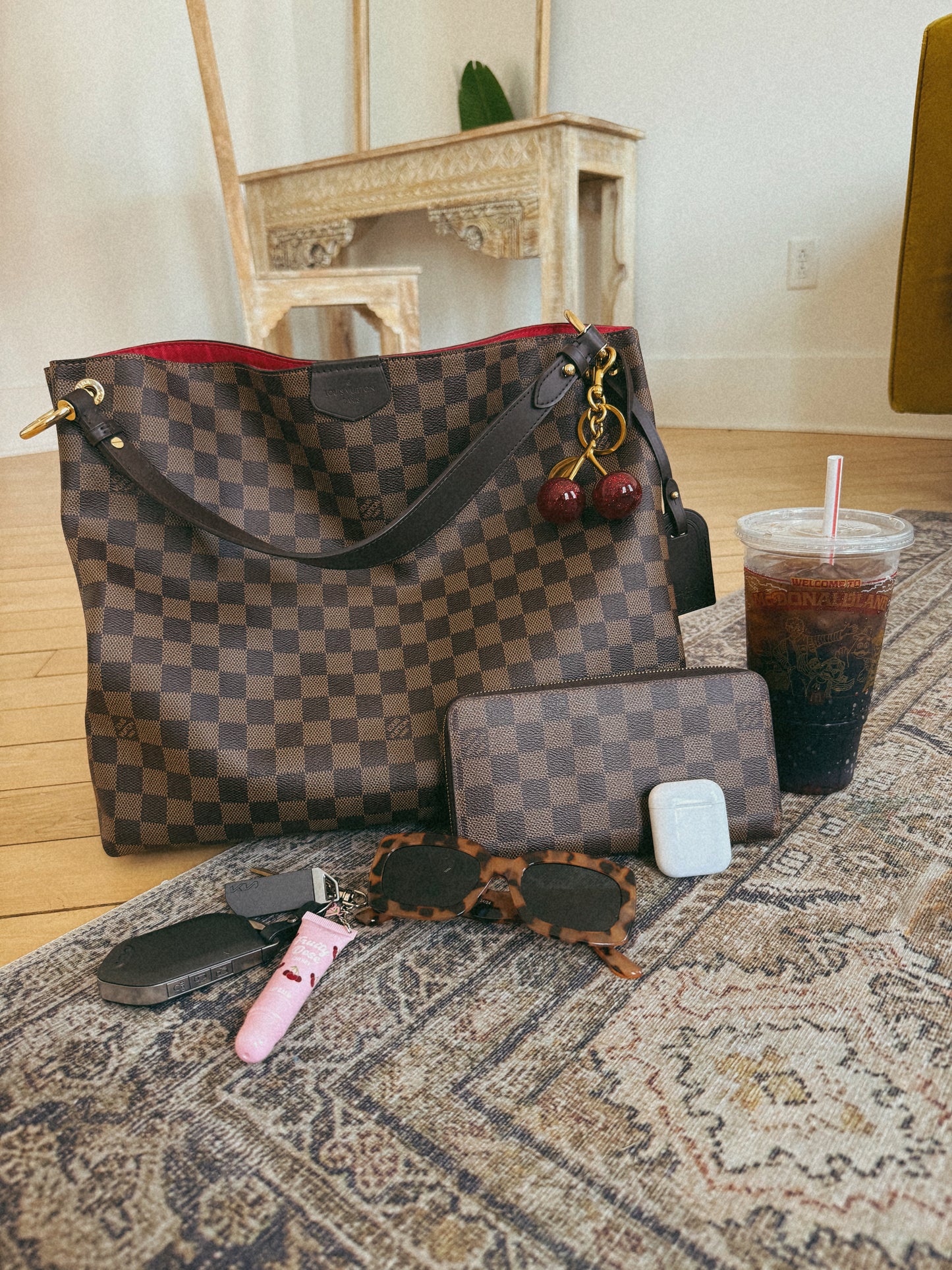 Louis Vuitton Graceful MM Ebene