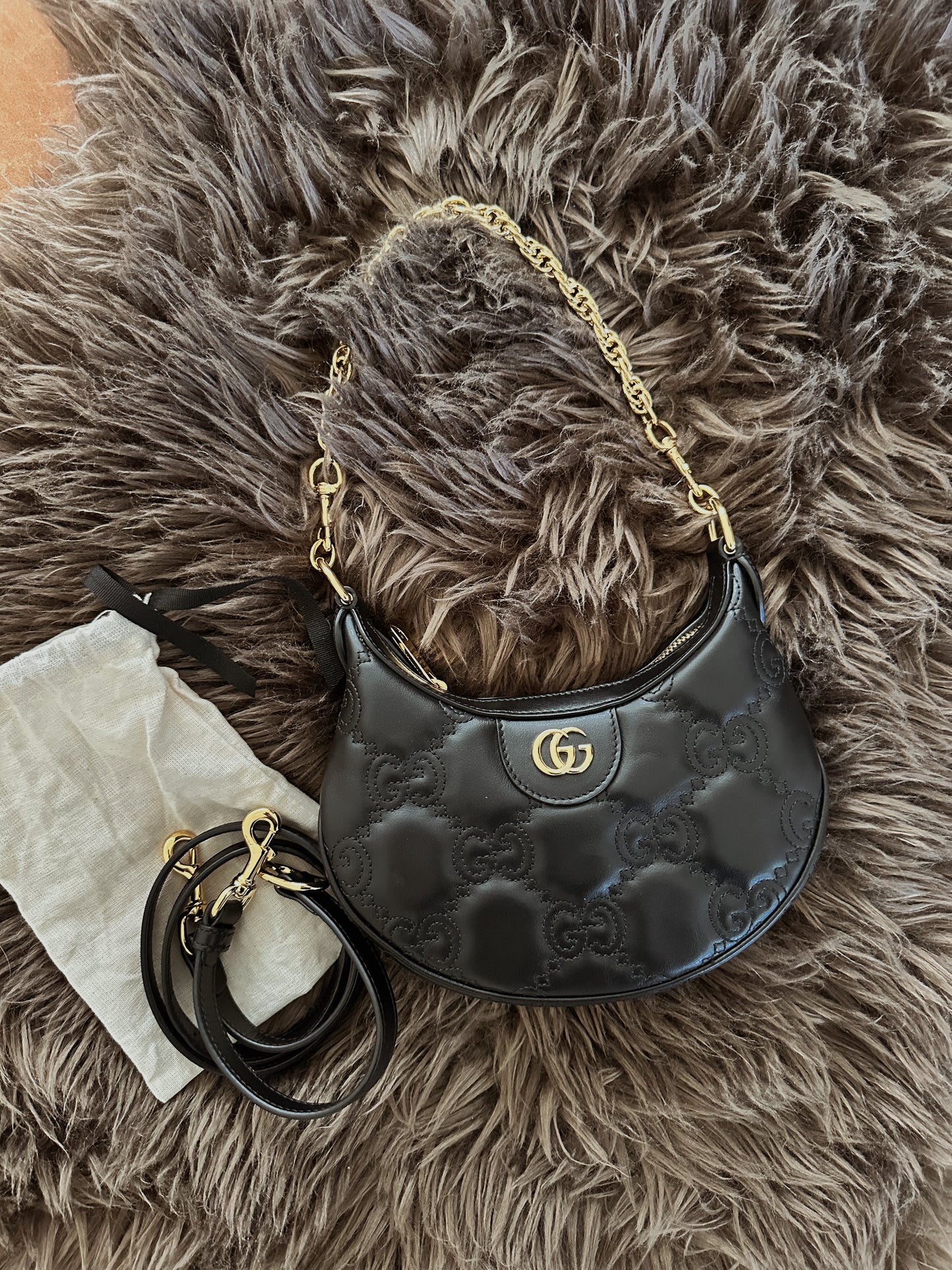 GG Matelasse Mini Shoulder Bag