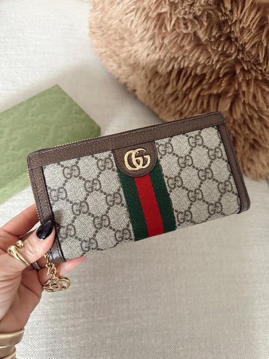 Gucci Ophidia Zip Wallet
