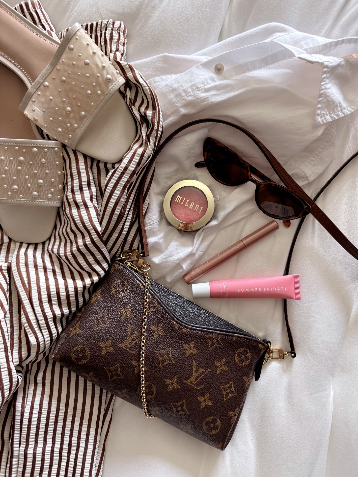 Louis Vuitton Pallas Crossbody Monogram