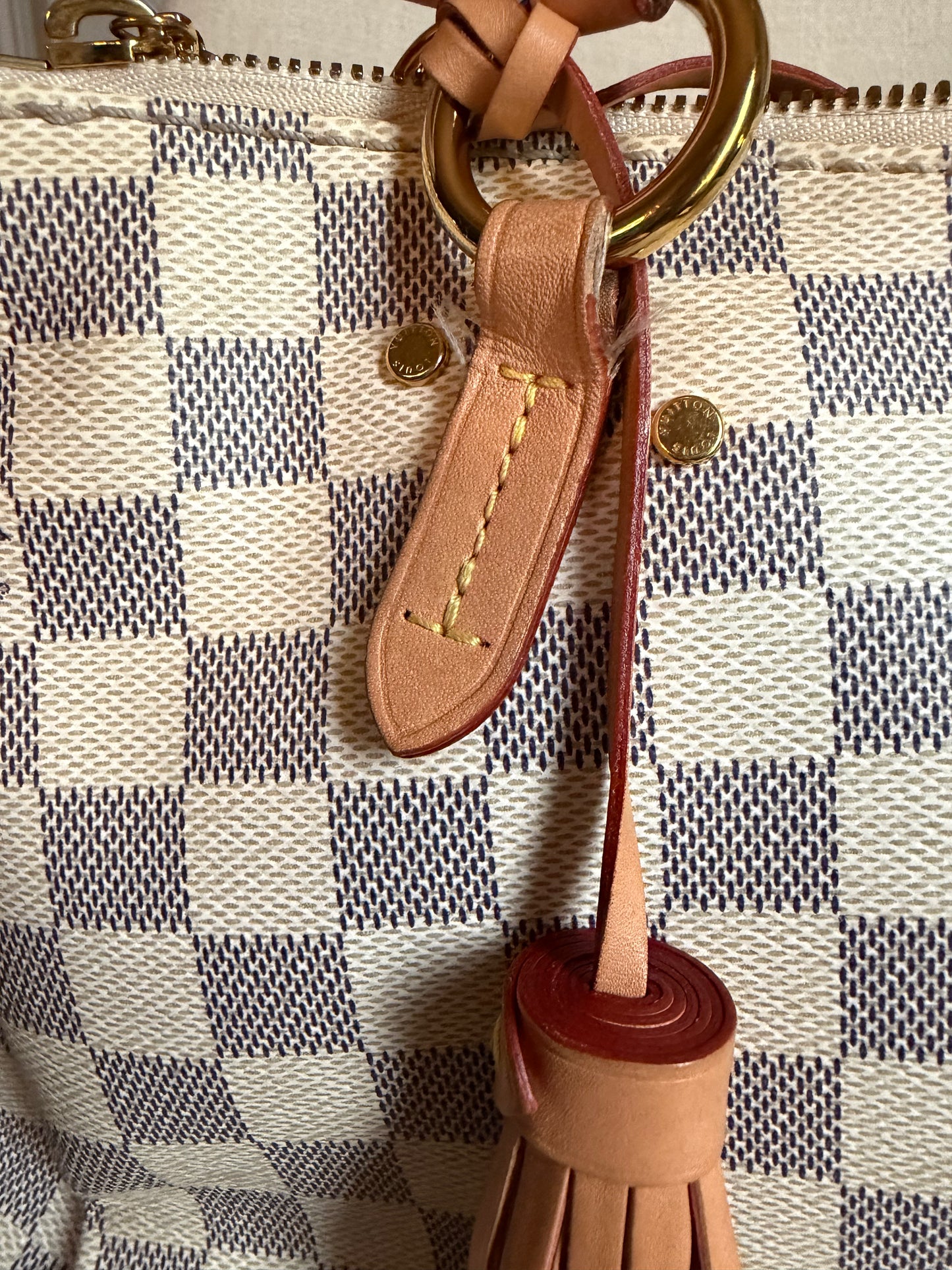 Louis Vuitton Lymington Damier Azur Rose