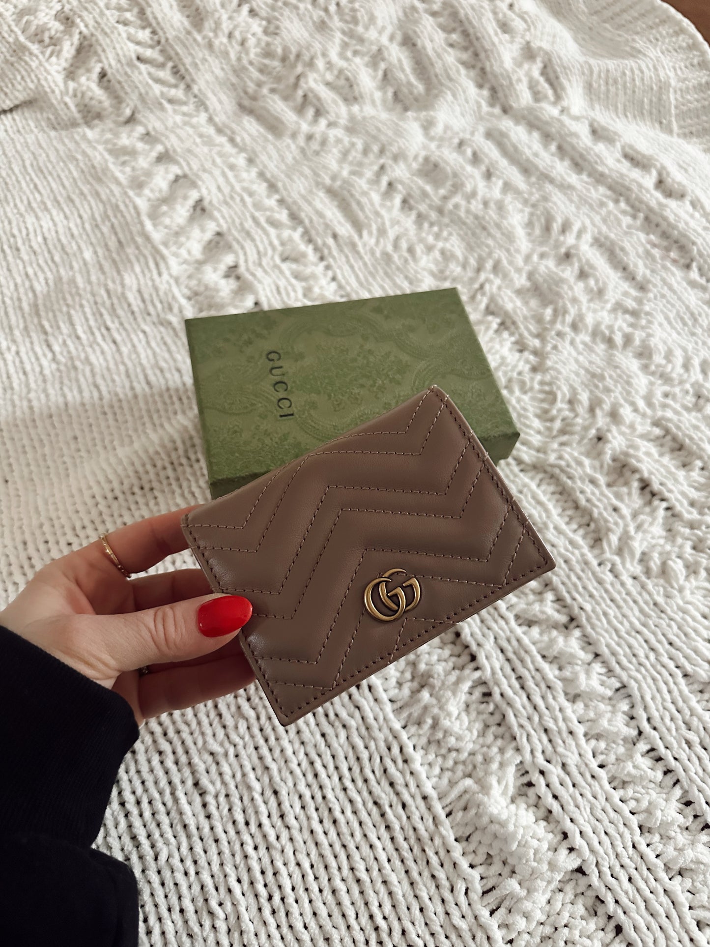 Gucci Marmont Card Case Wallet