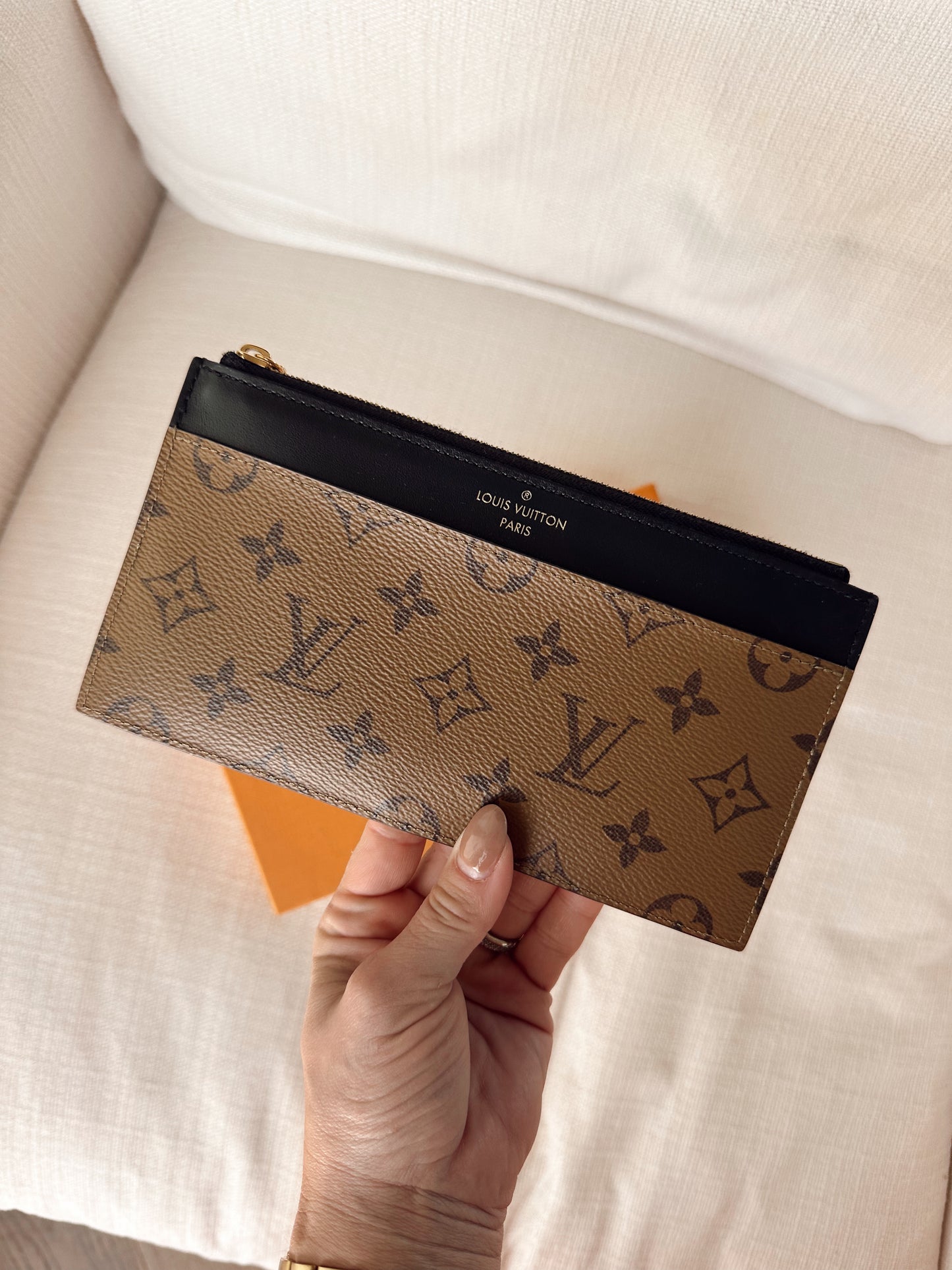 Louis Vuitton Monogram Reverse Card Holder