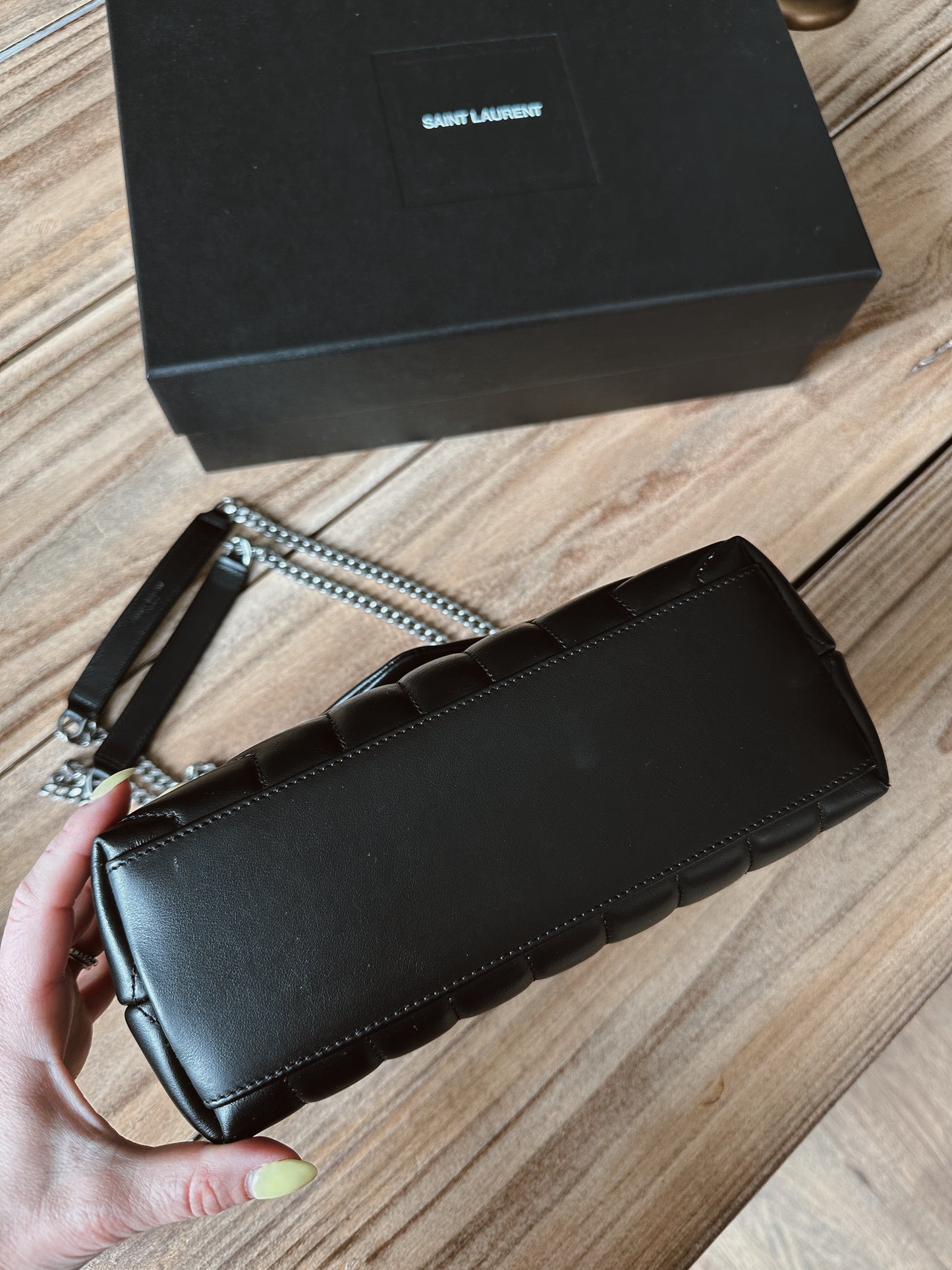 Saint Laurent LouLou Black Silver