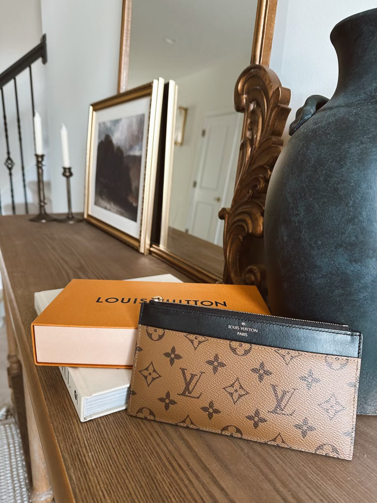 Louis Vuitton Monogram Reverse Card Holder