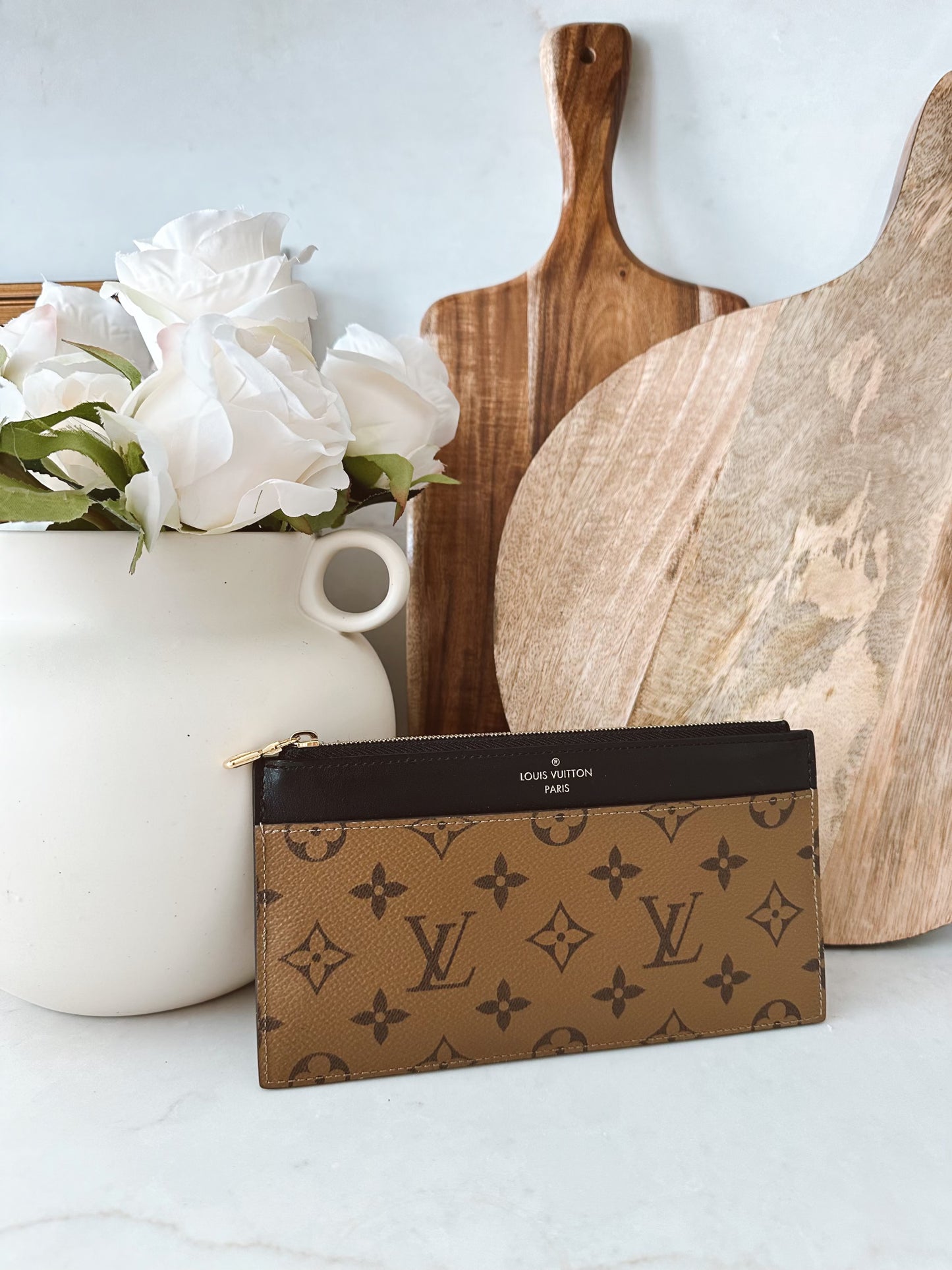 Louis Vuitton Monogram Reverse Card Holder
