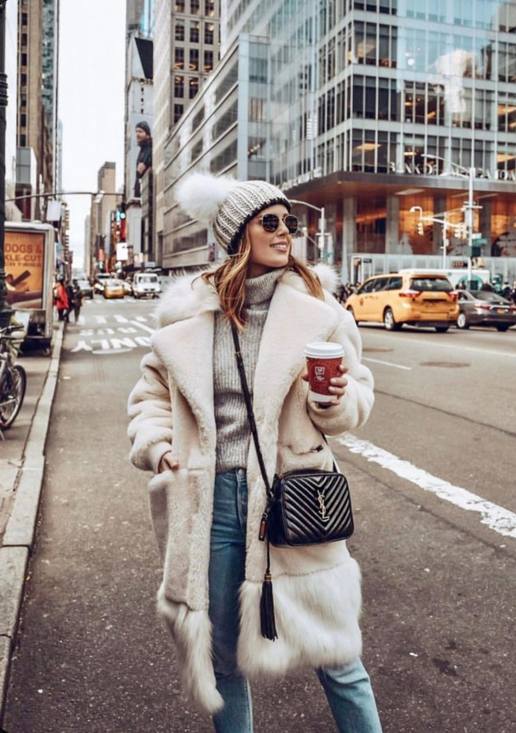 YSL Camera Bag Black Quilted