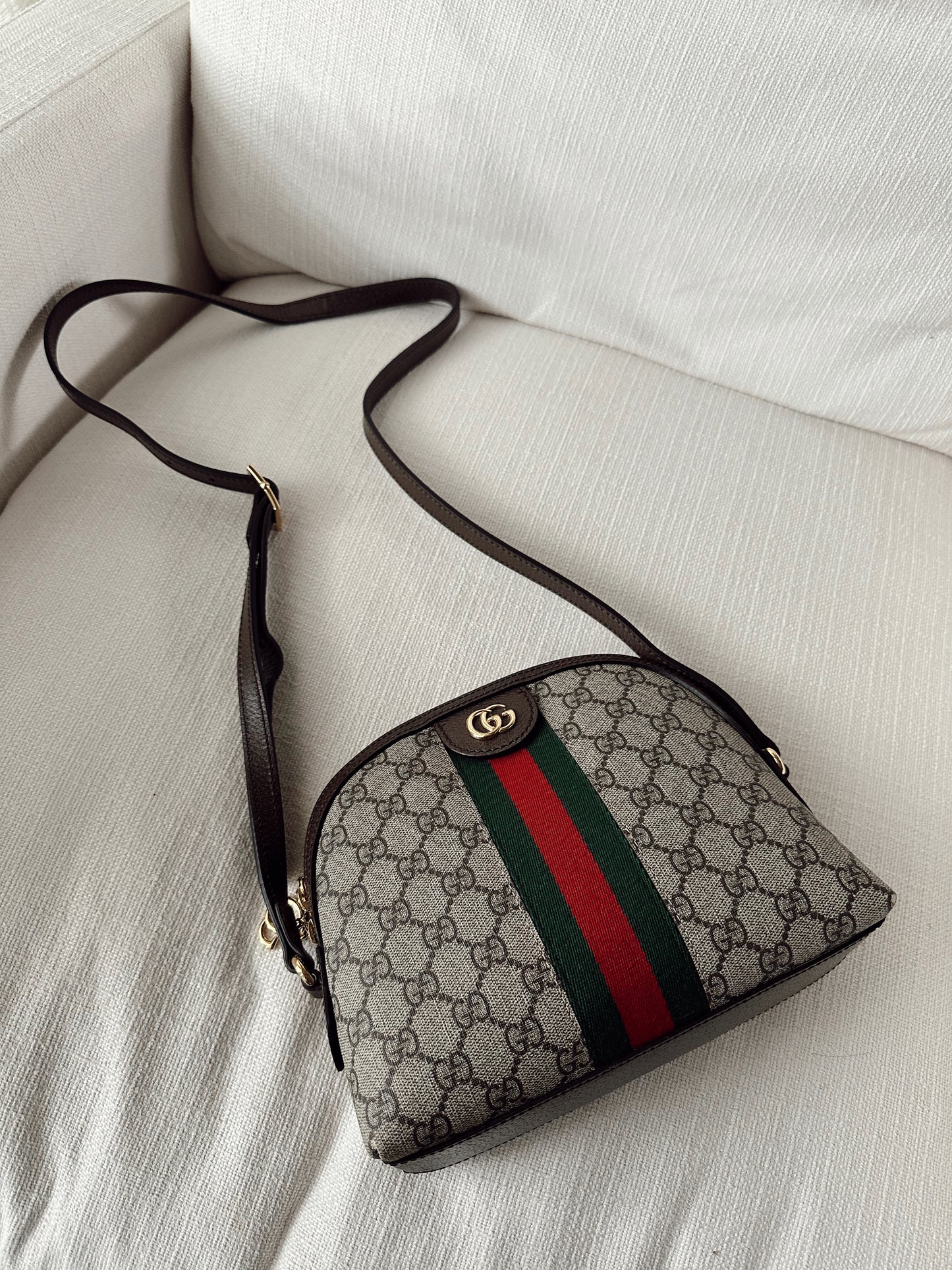 Gucci Ophidia Dome Shoulder Bag