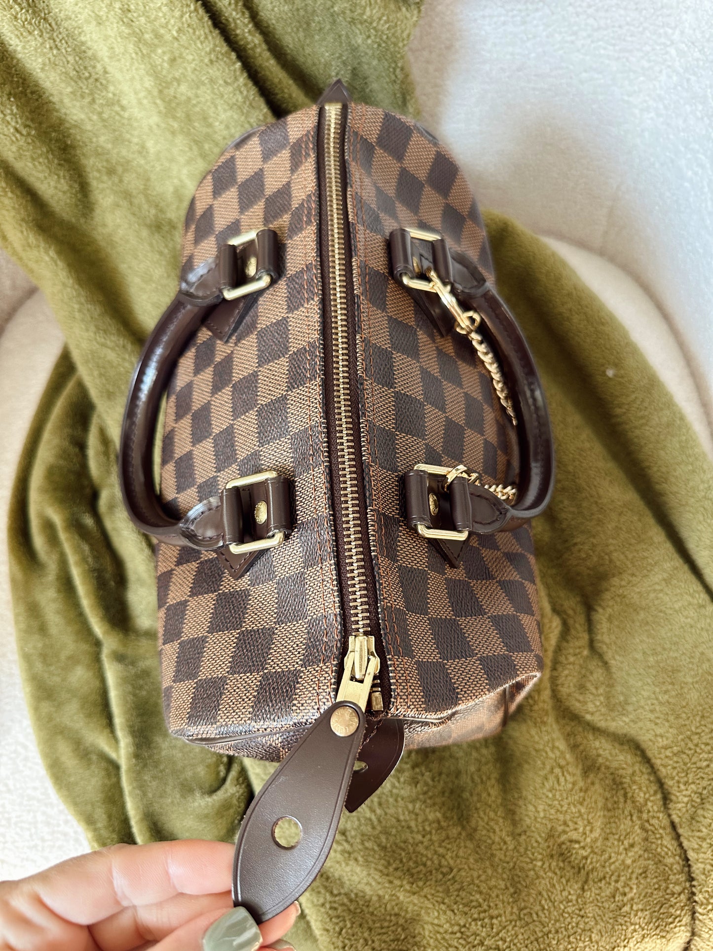 Louis Vuitton Speedy 25 Damier Ebene