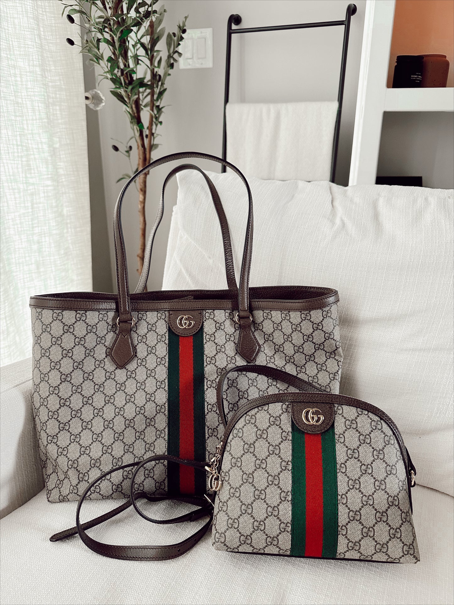 Gucci Ophidia Dome Shoulder Bag