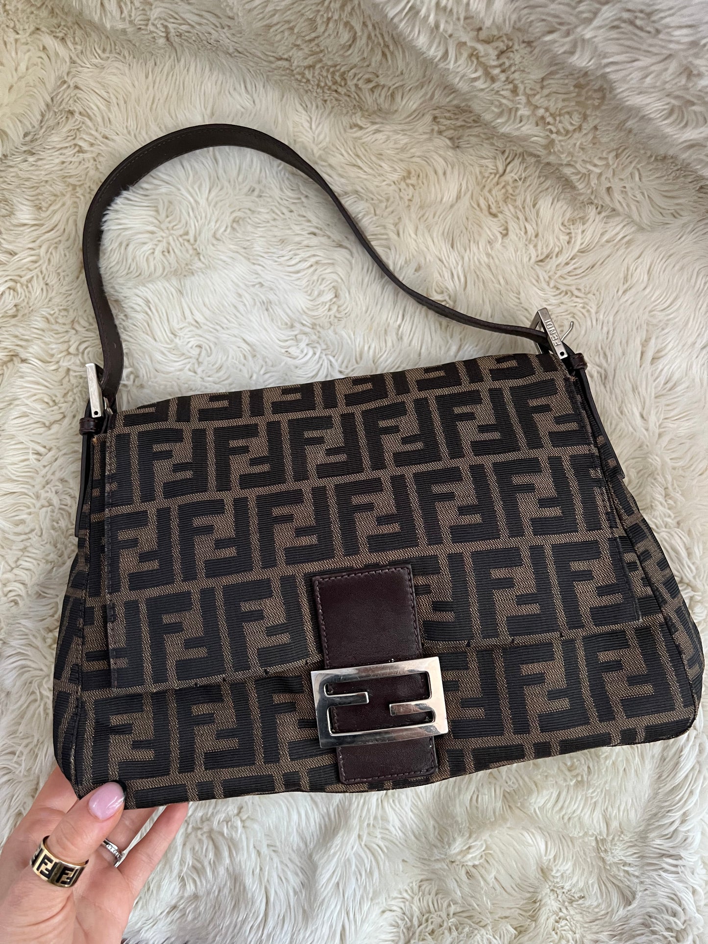Fendi Mama Zucca Baguette