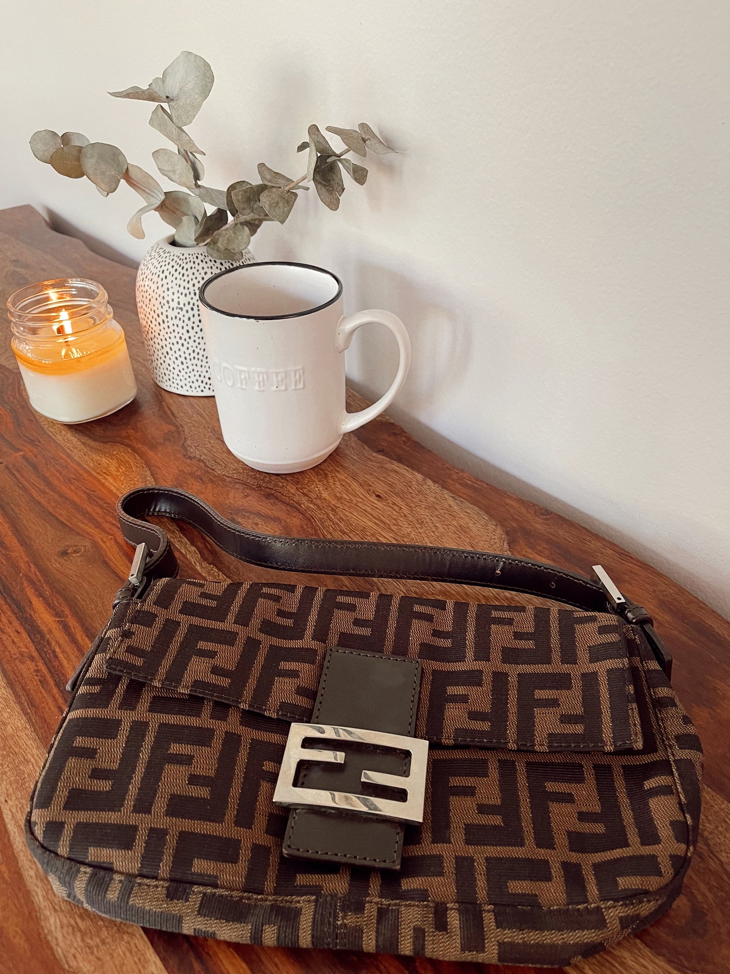 Fendi Zucca Baguette