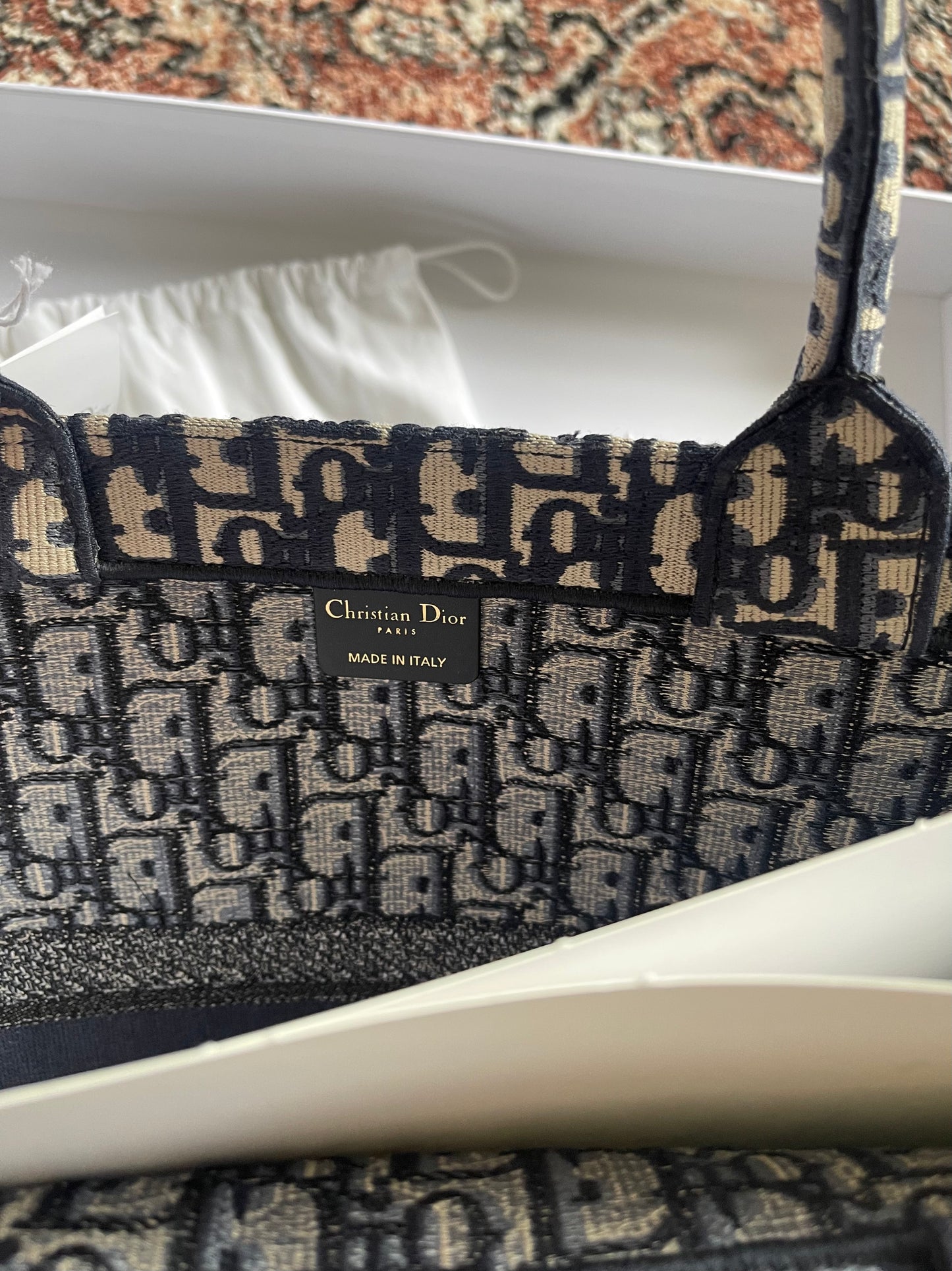 Christian Dior Book Tote Large