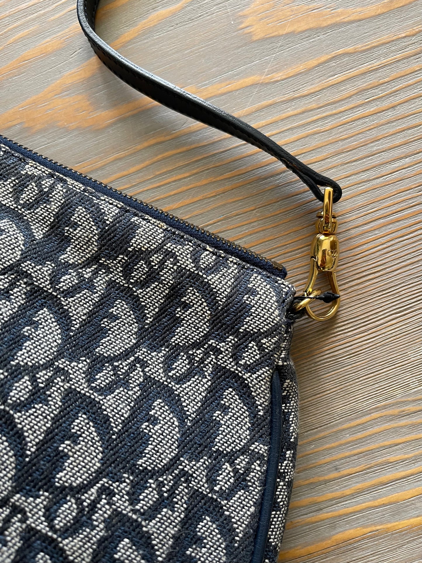 Christian Dior Trotter Canvas Saddle Pouch