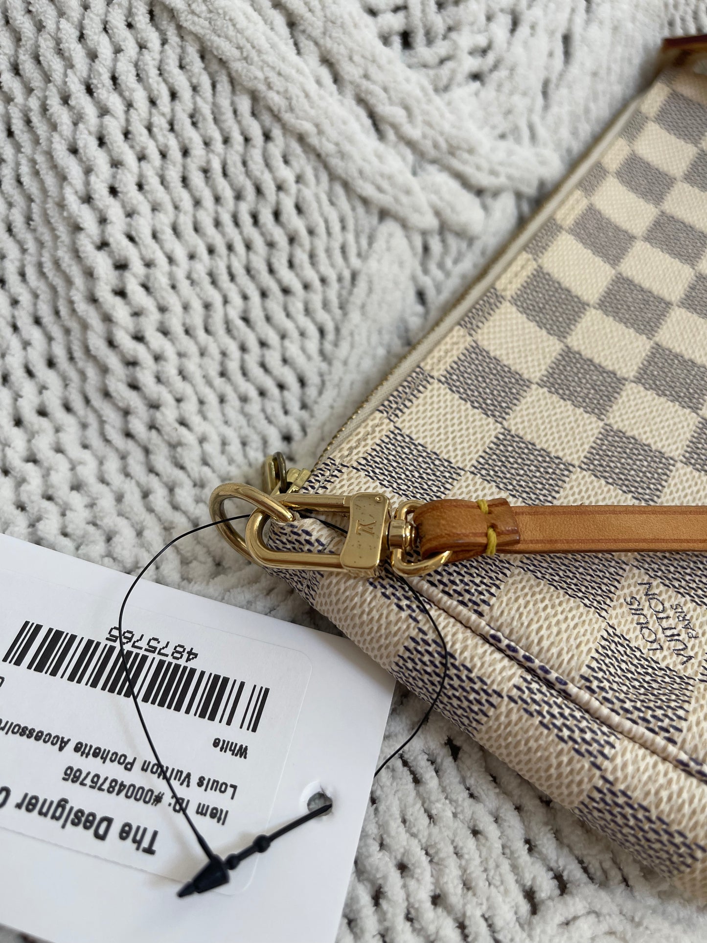 Louis Vuitton Pochette Accessoires Damier Azur