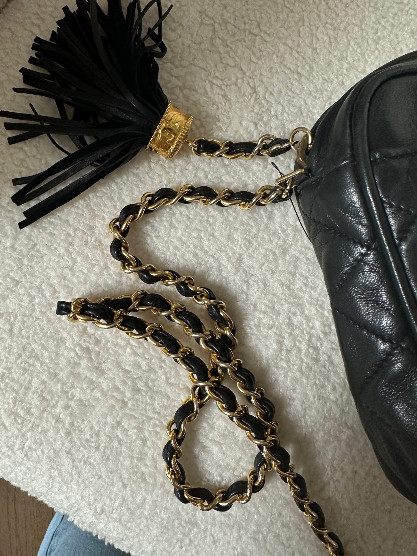 Chanel Lambskin Shoulder Bag