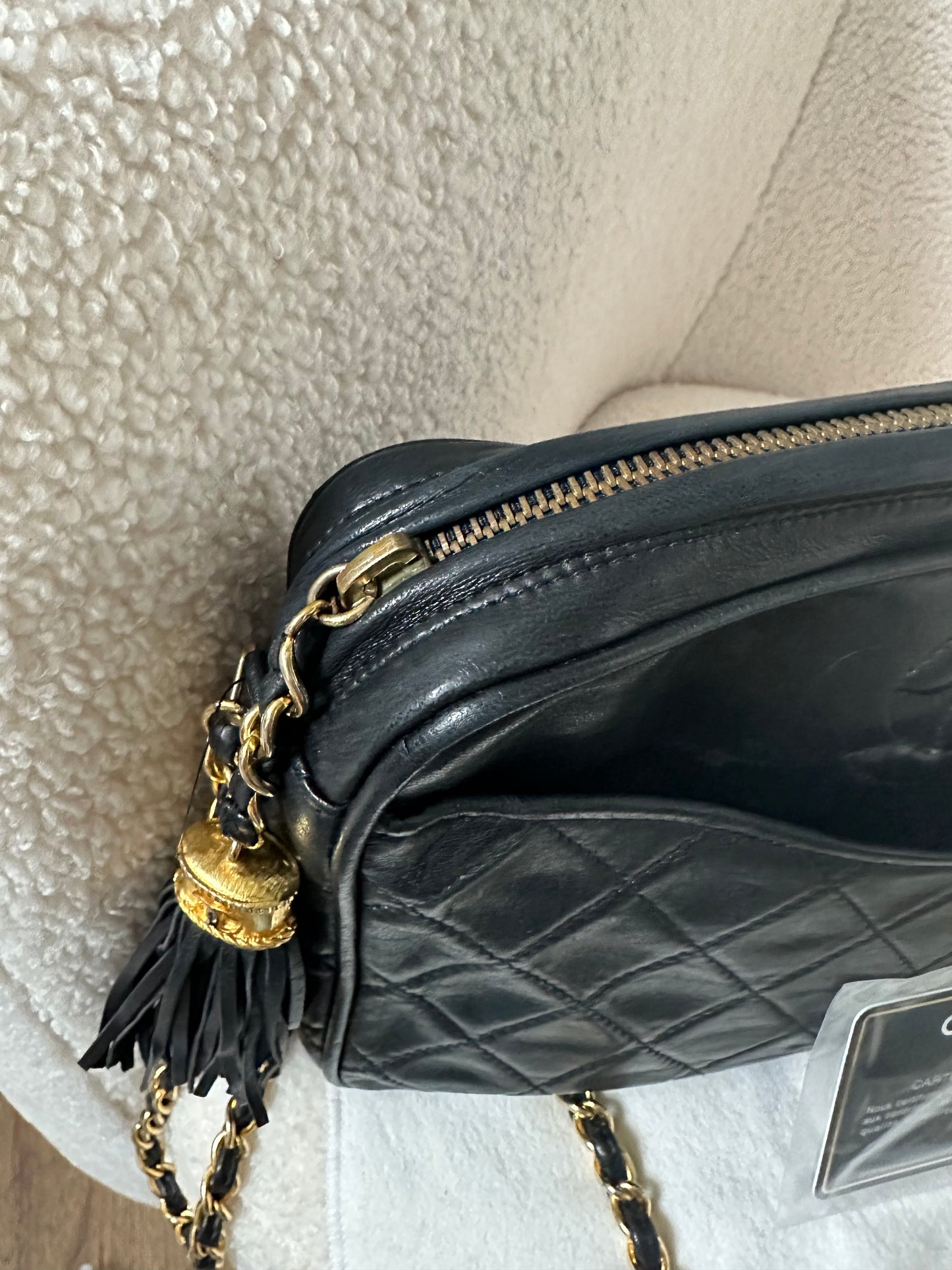 Chanel Lambskin Shoulder Bag