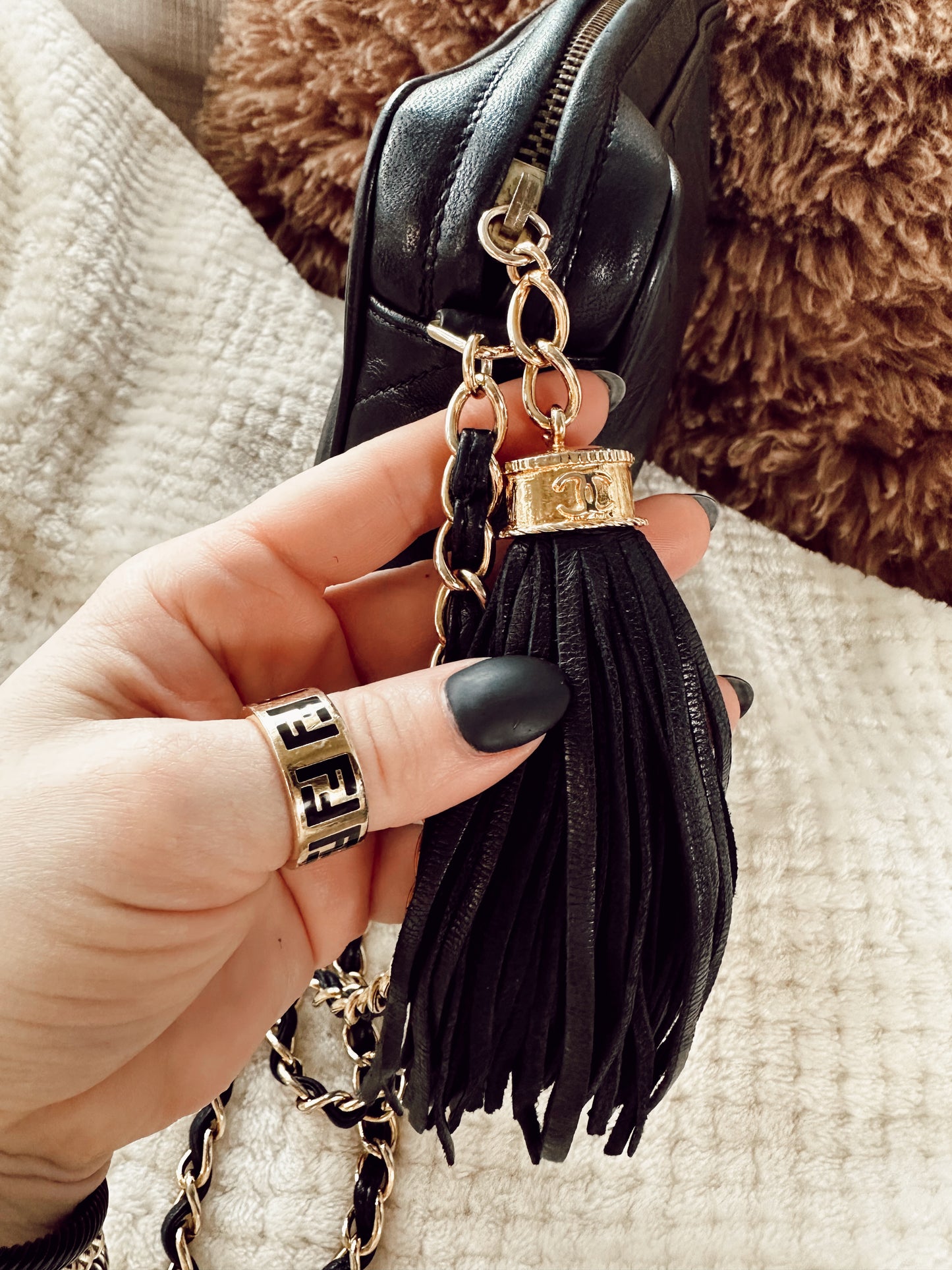 Chanel Matelasse Lambskin Shoulder Bag