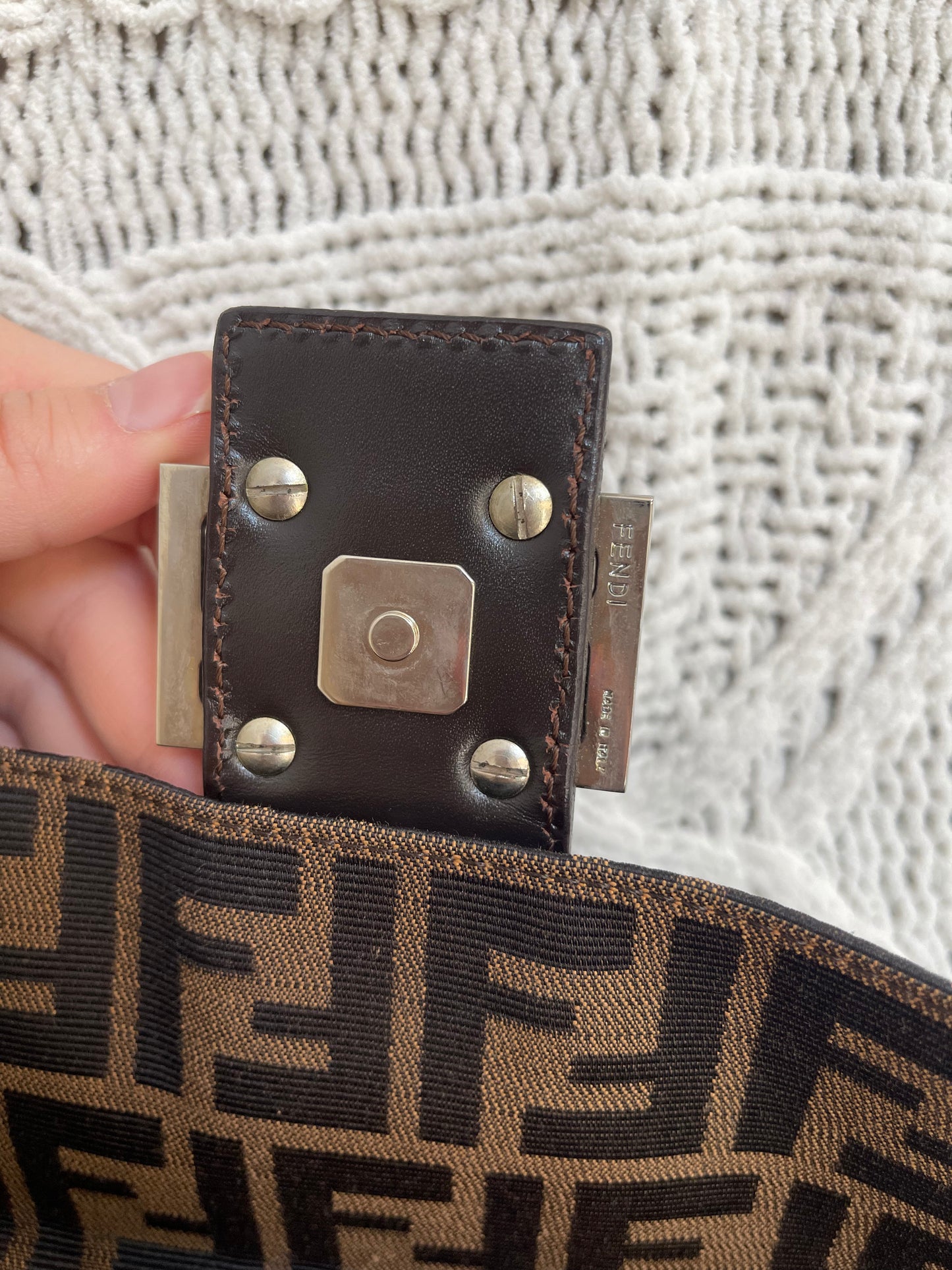 Fendi Zucca Baguette