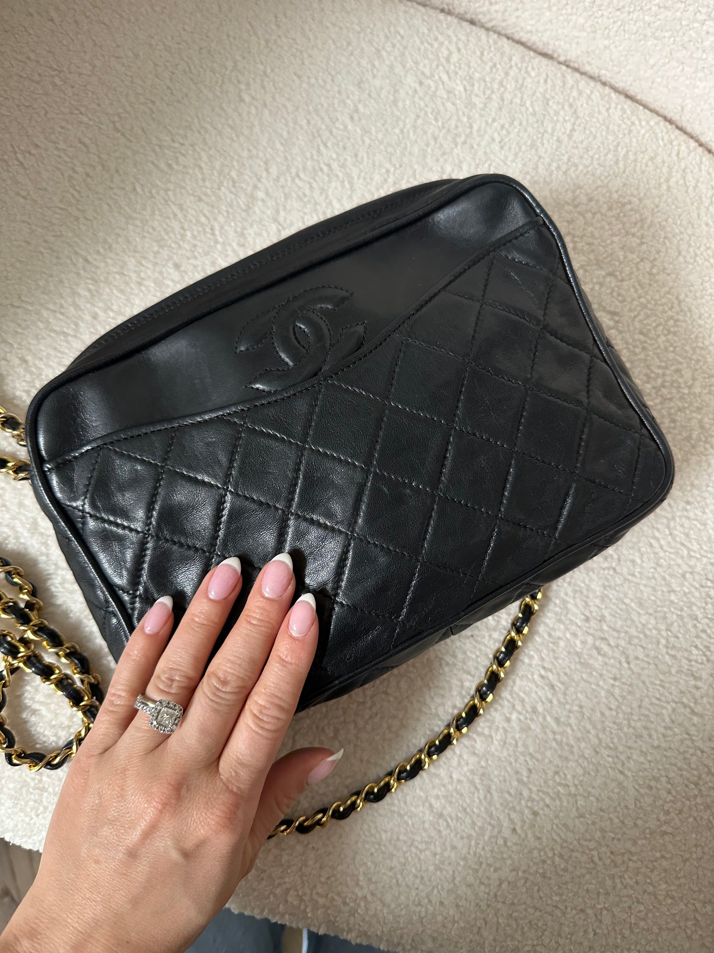 Chanel Lambskin Shoulder Bag