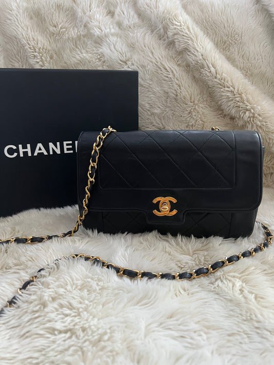 Chanel Matrasse Black Shoulder Bag