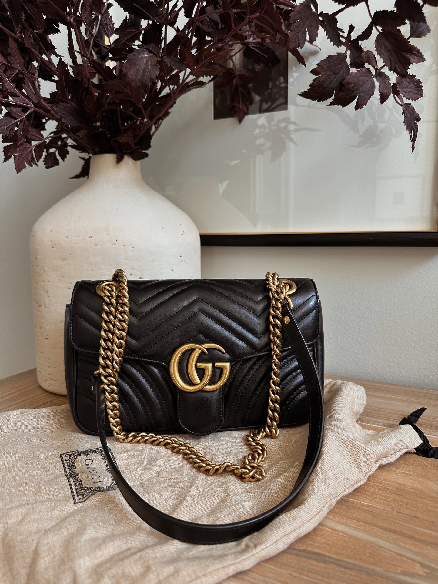 Gucci GG Marmont Flap Bag