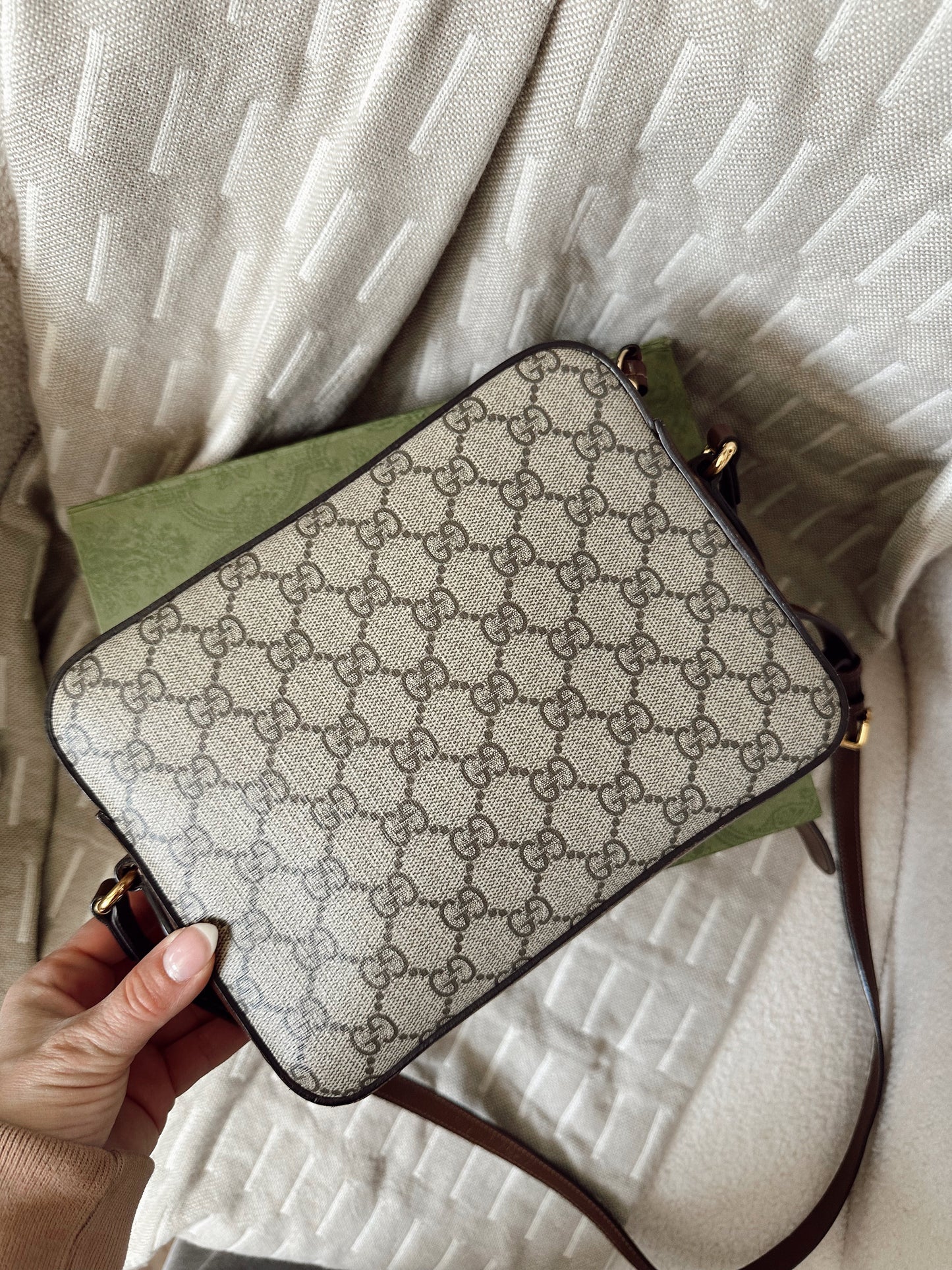 GUCCI Horsebit 1955 Shoulder Bag