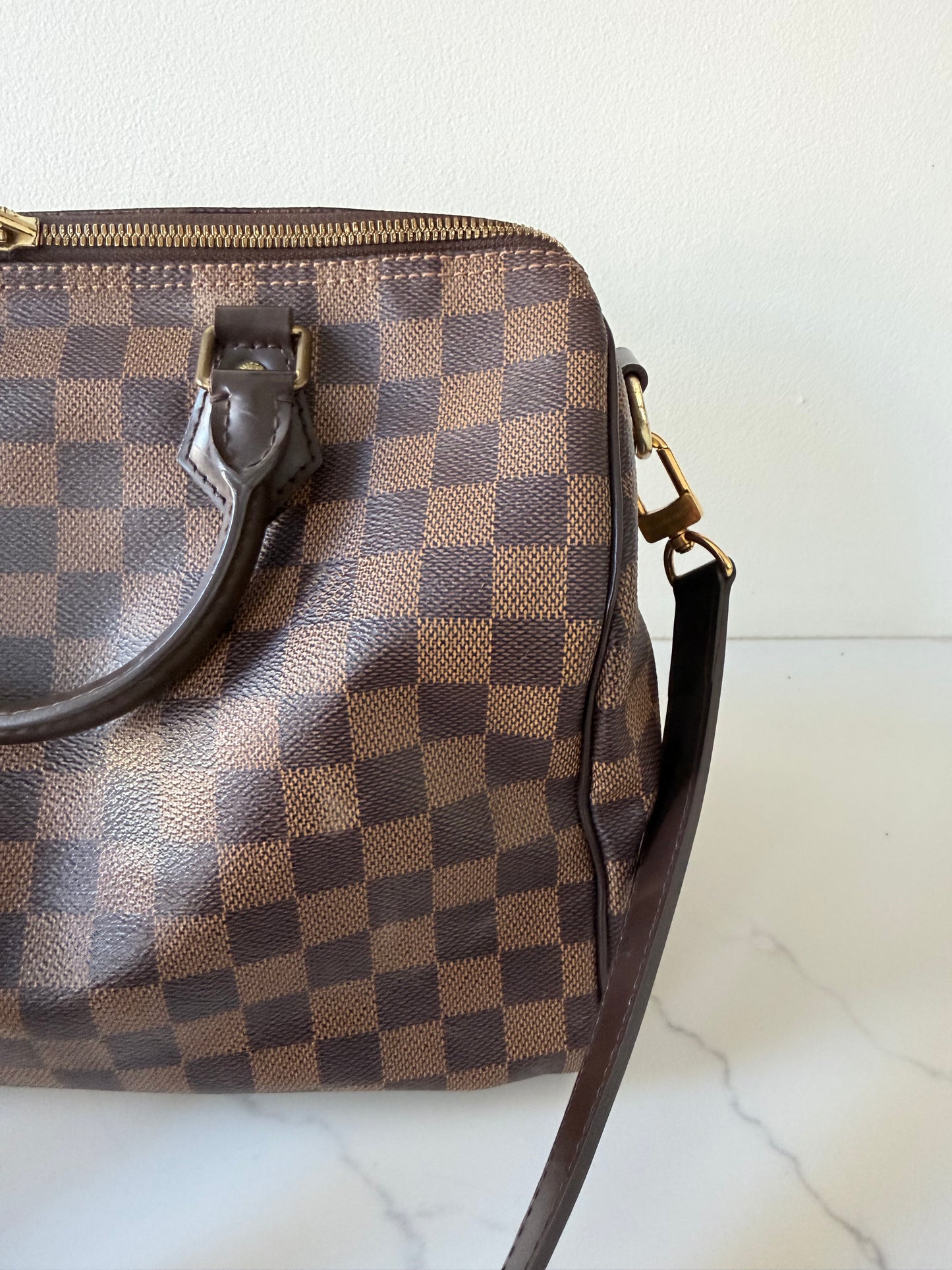 Louis Vuitton Speedy 30 Damier Ebene