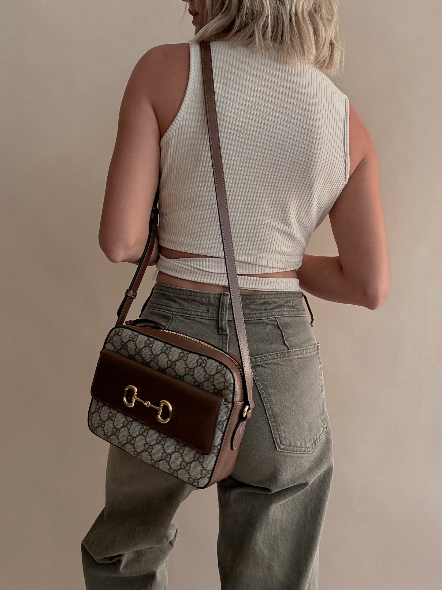 GUCCI Horsebit 1955 Shoulder Bag