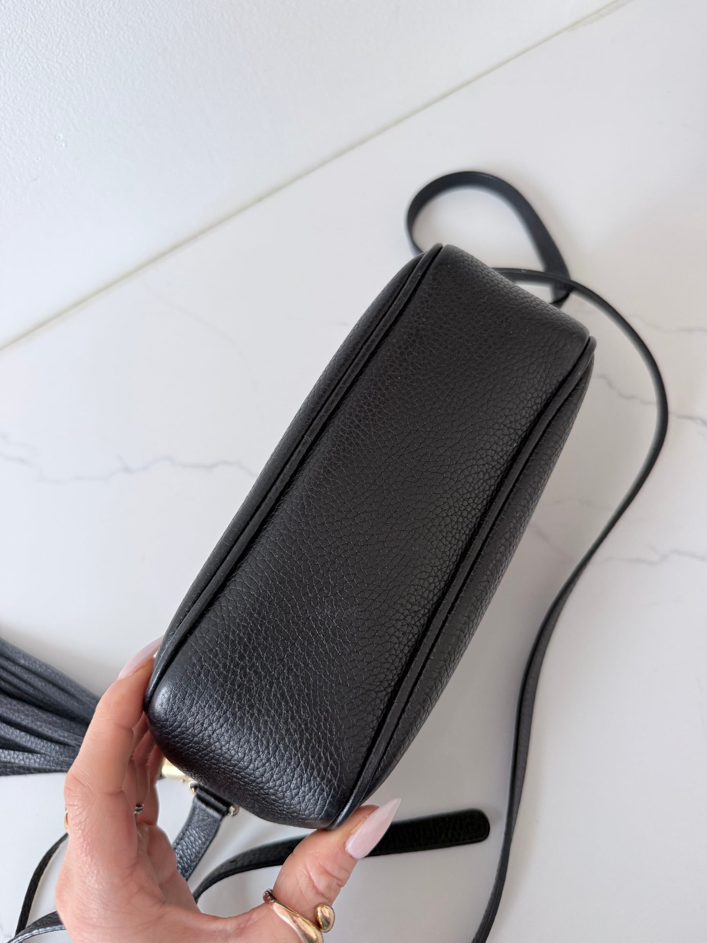 Gucci Leather Disco Crossbody