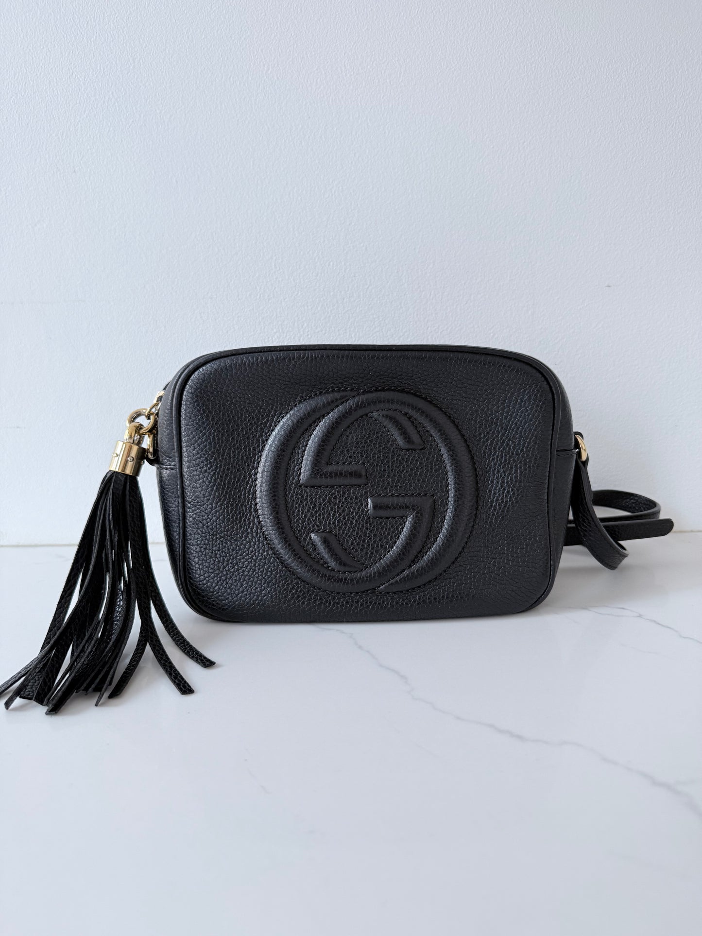 Gucci Leather Disco Crossbody