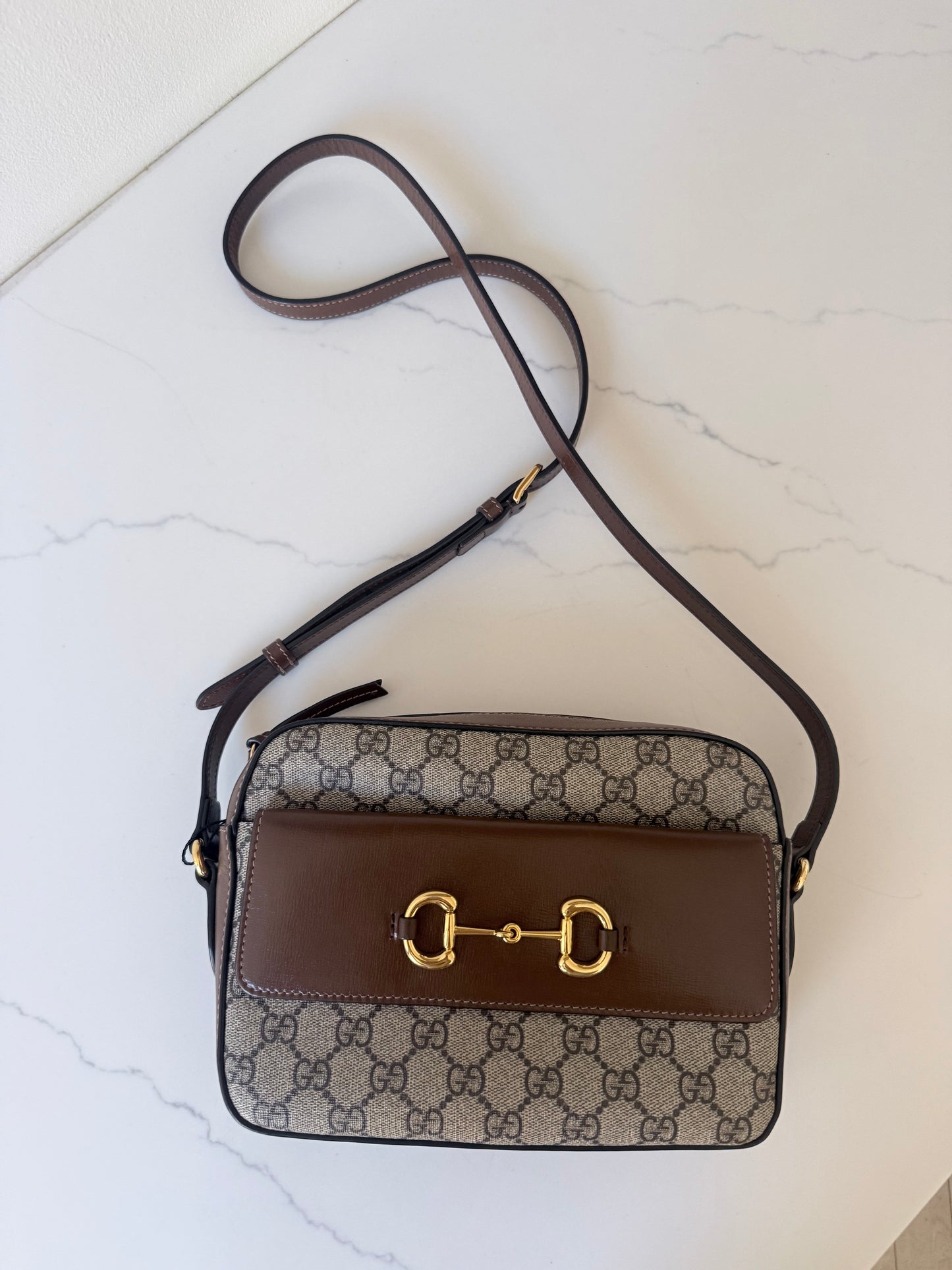 GUCCI Horsebit 1955 Shoulder Bag