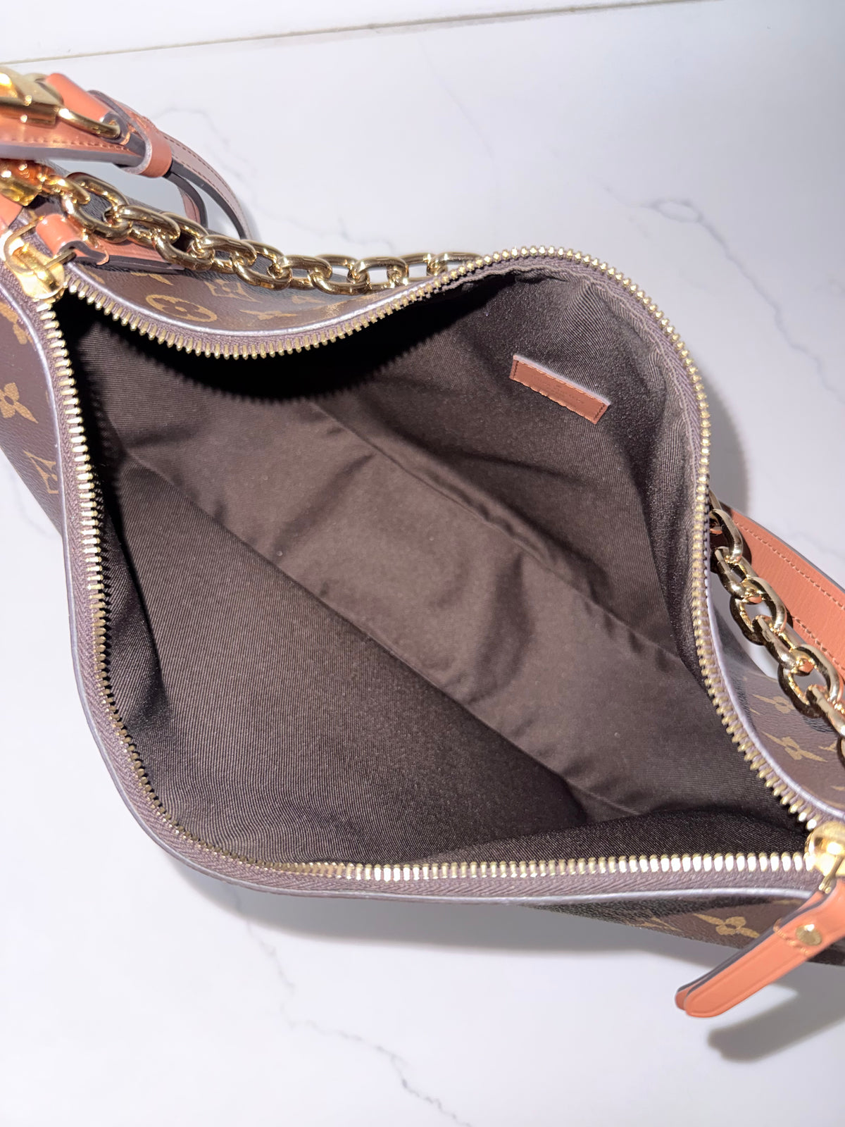 Louis Vuitton Loop Hobo Reverse Monogram Canvas