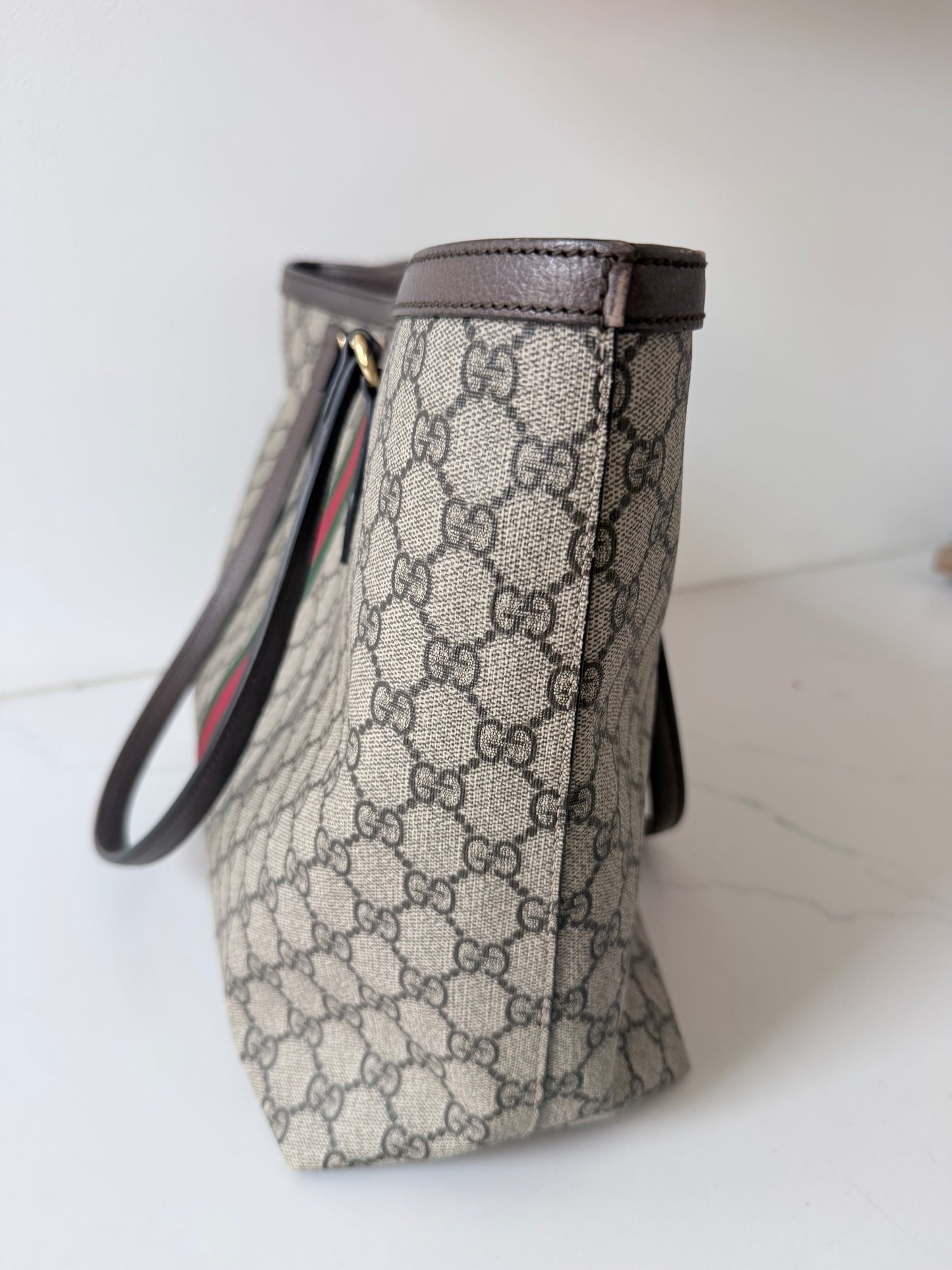 Gucci Ophidia GG Supreme Medium Canvas Tote