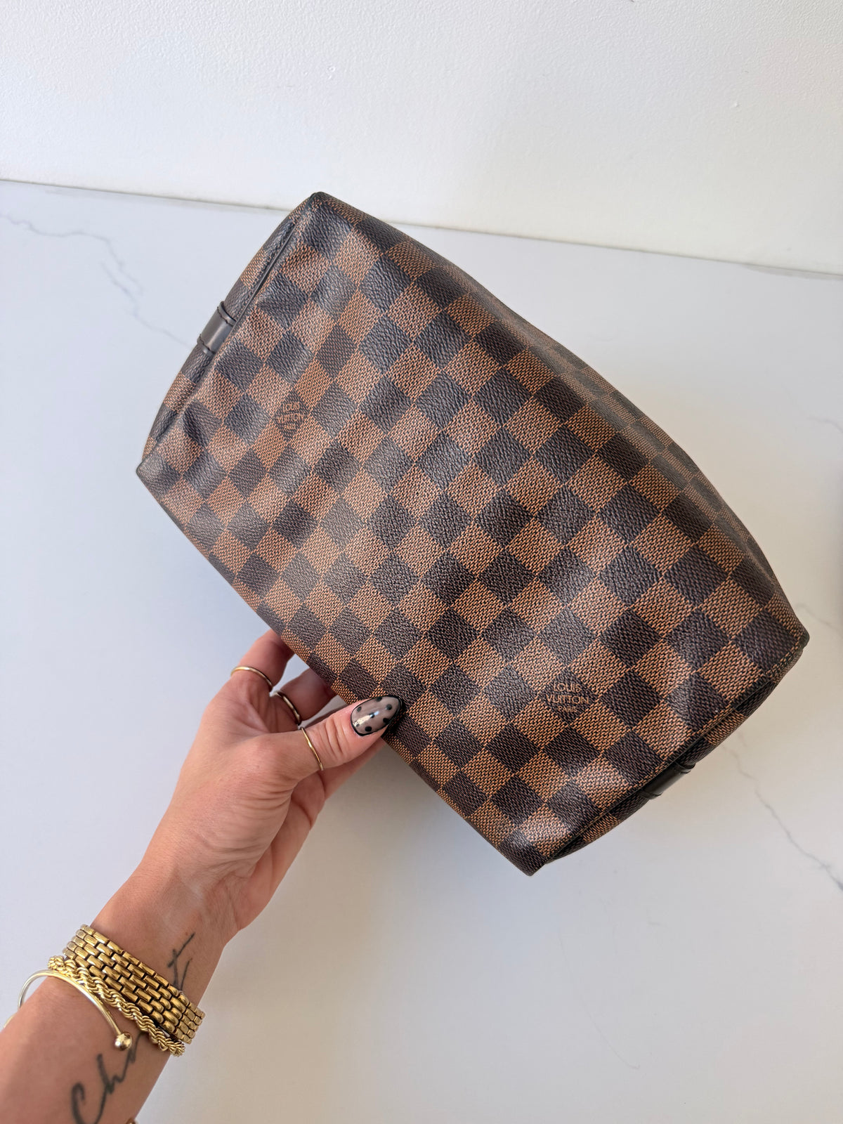 Louis Vuitton Speedy Bandoulière 25 Damier Ebene