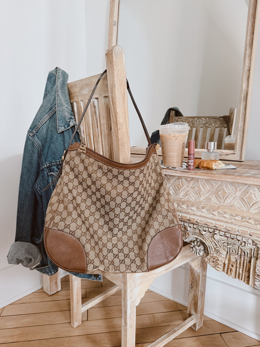 Gucci B Hobo Shoulder Bag