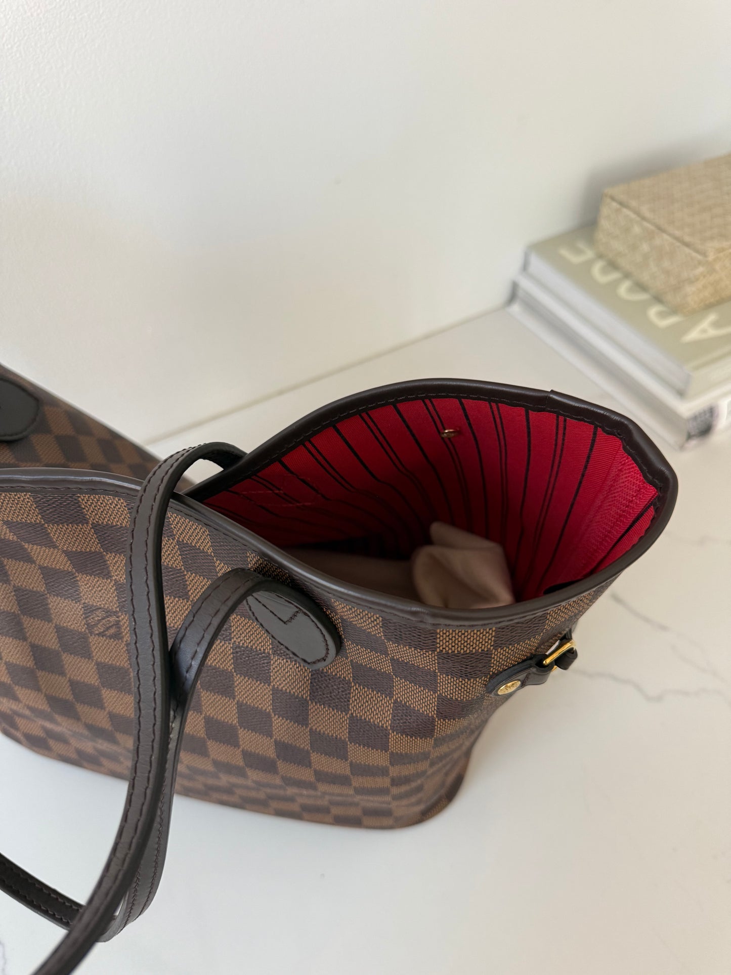 Louis Vuitton Neverfull Damier Ebene MM