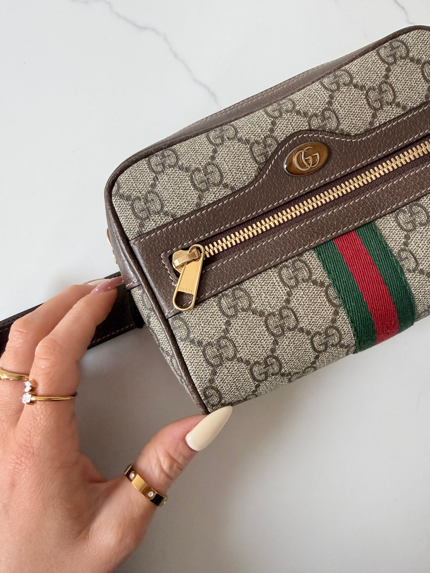 Gucci Supreme Ophidia Small Belt Bag