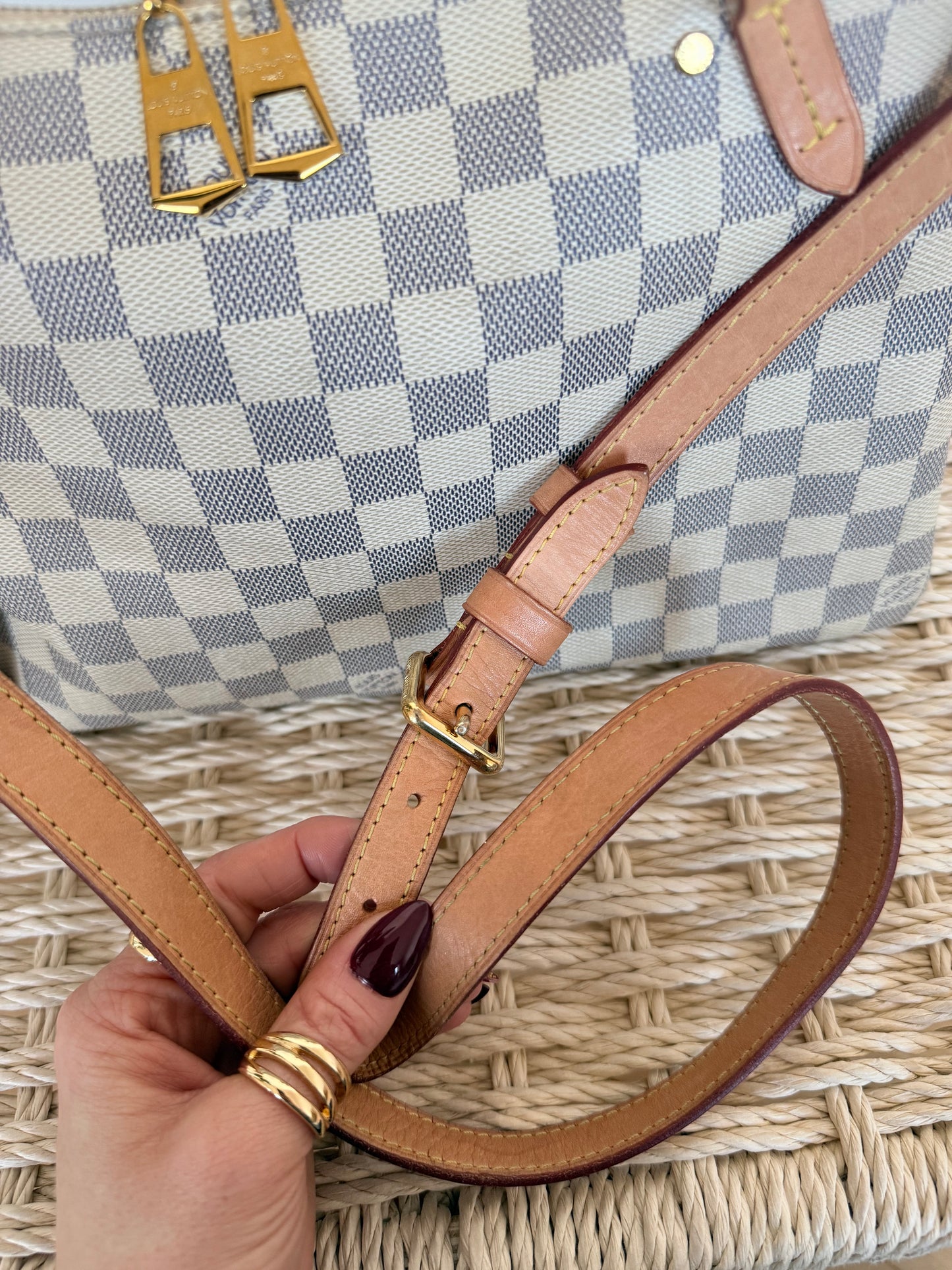 Louis Vuitton Lymington Damier Azur Rose
