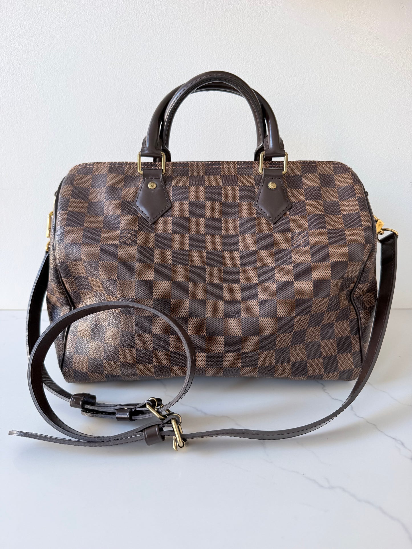 Louis Vuitton Speedy 30 Damier Ebene