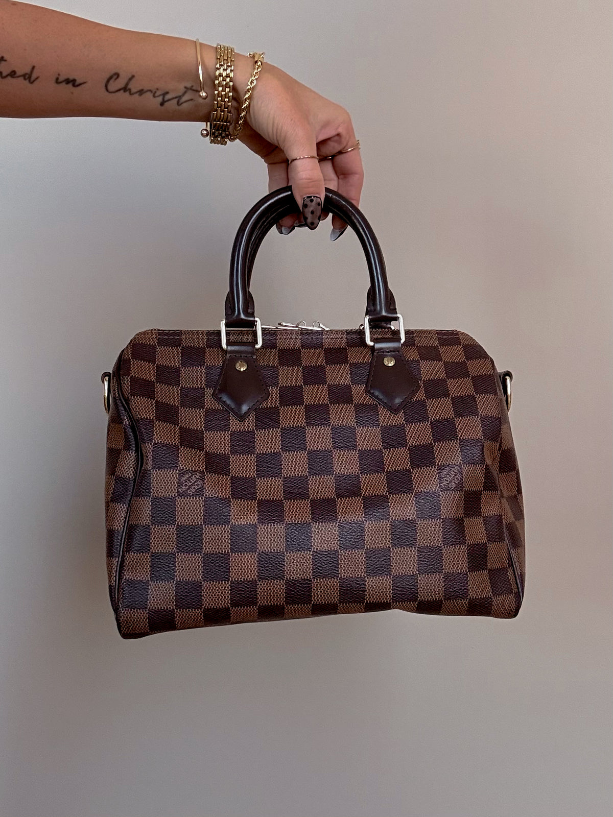 Louis Vuitton Speedy Bandoulière 25 Damier Ebene