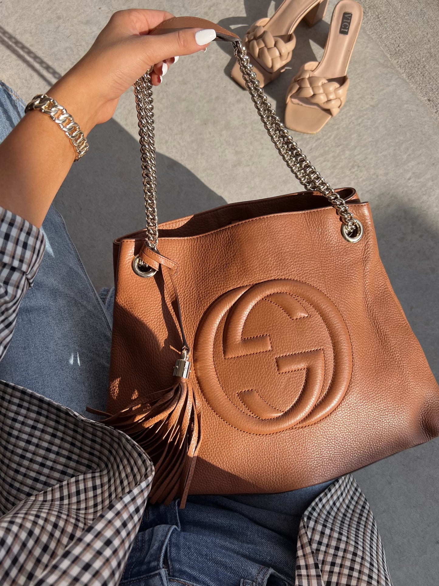 Gucci Soho Leather Handbag