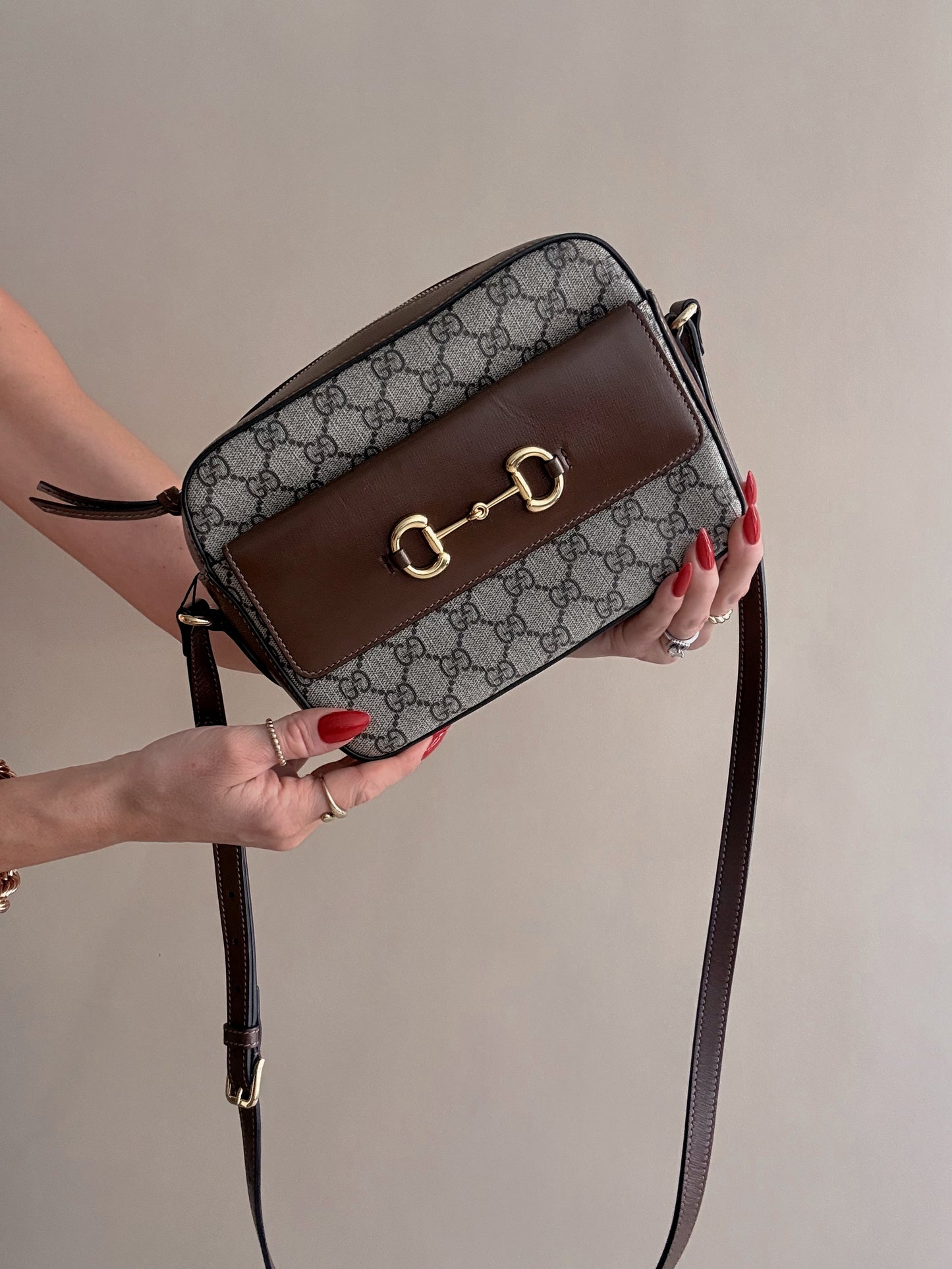 GUCCI Horsebit 1955 Shoulder Bag