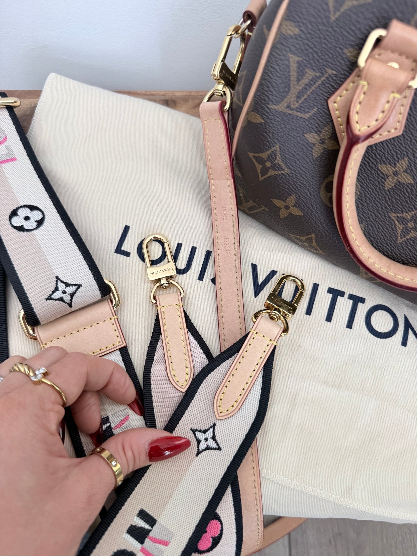 Louis Vuitton Speedy Bandouliere 20 Monogram