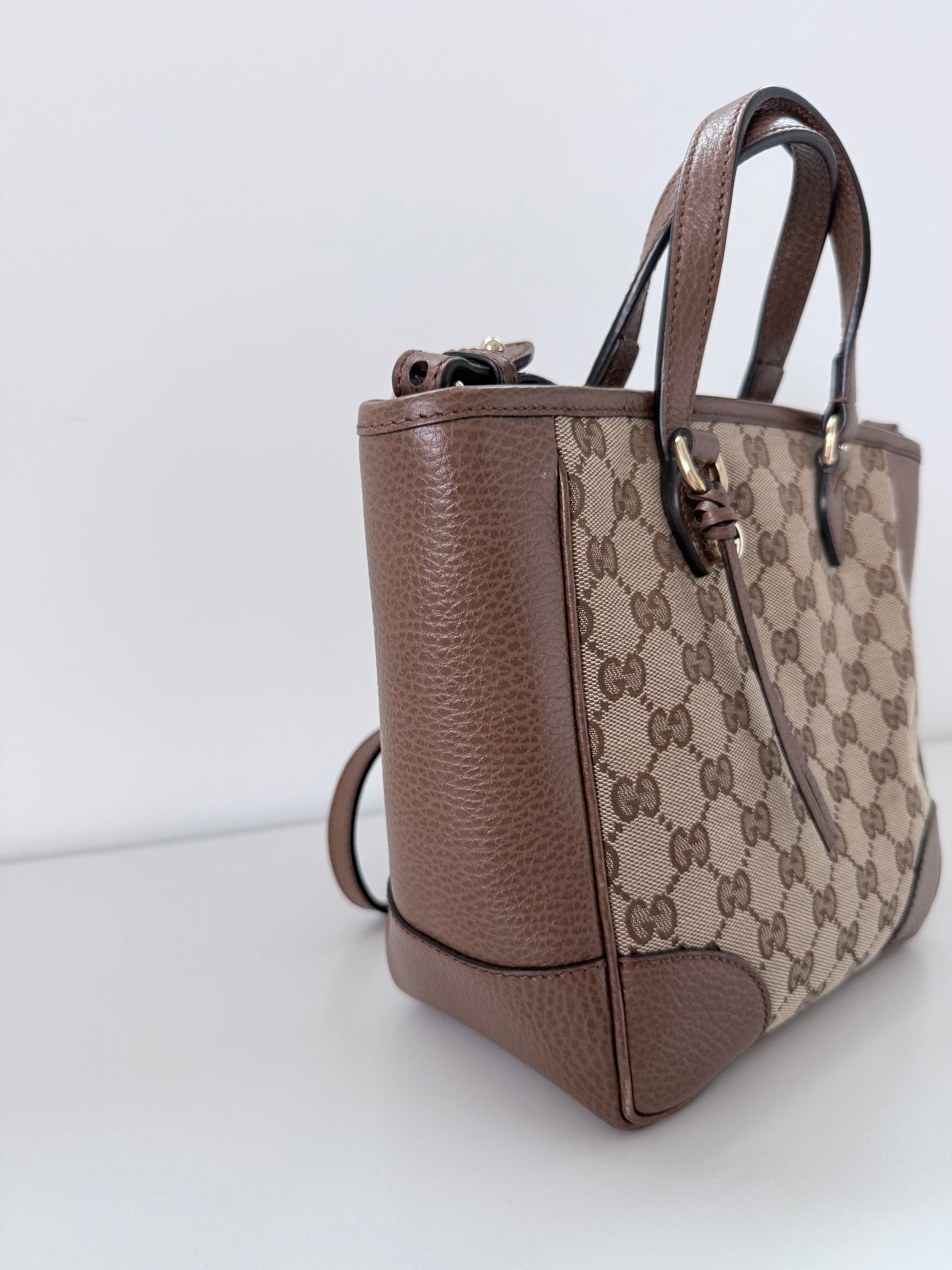 Gucci Small GG Canvas Bree Satchel