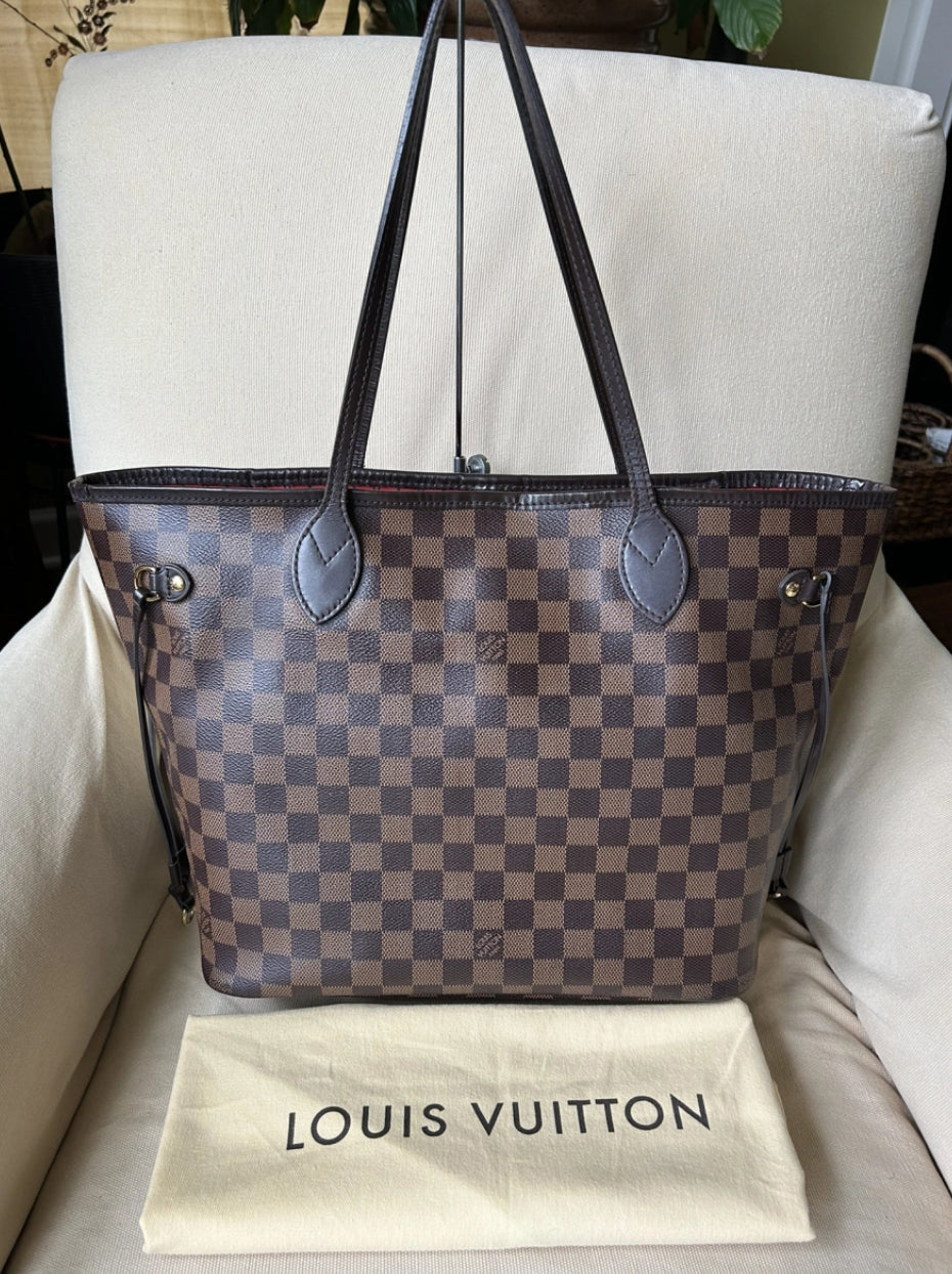 Louis Vuitton Neverfull Damier Ebene MM