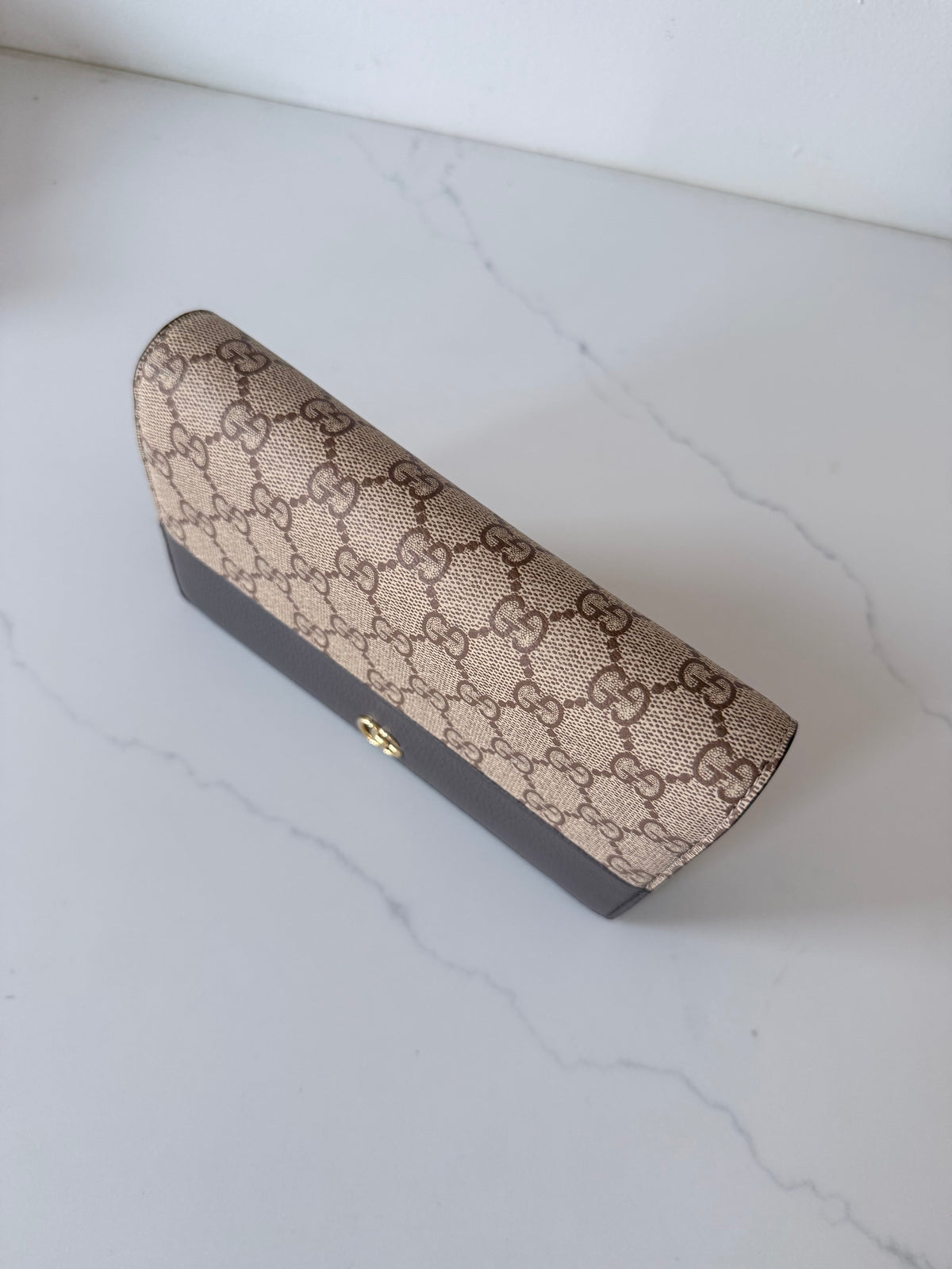 Gucci Bi-color GG Marmont Wallet on Chain