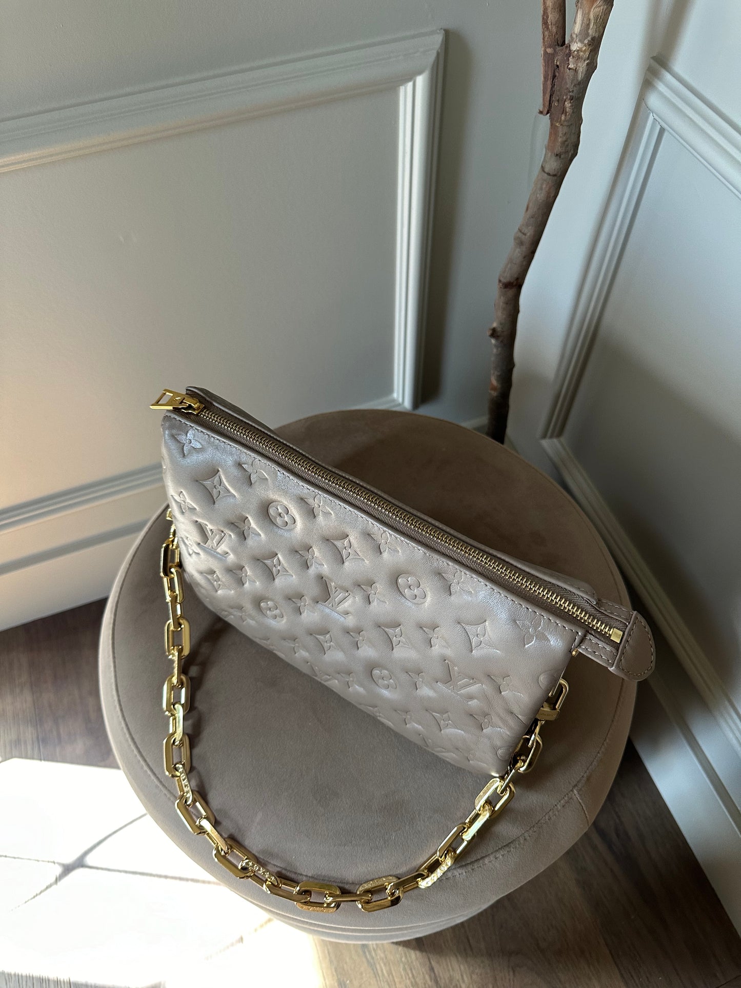 Louis Vuitton Coussin PM Taupe